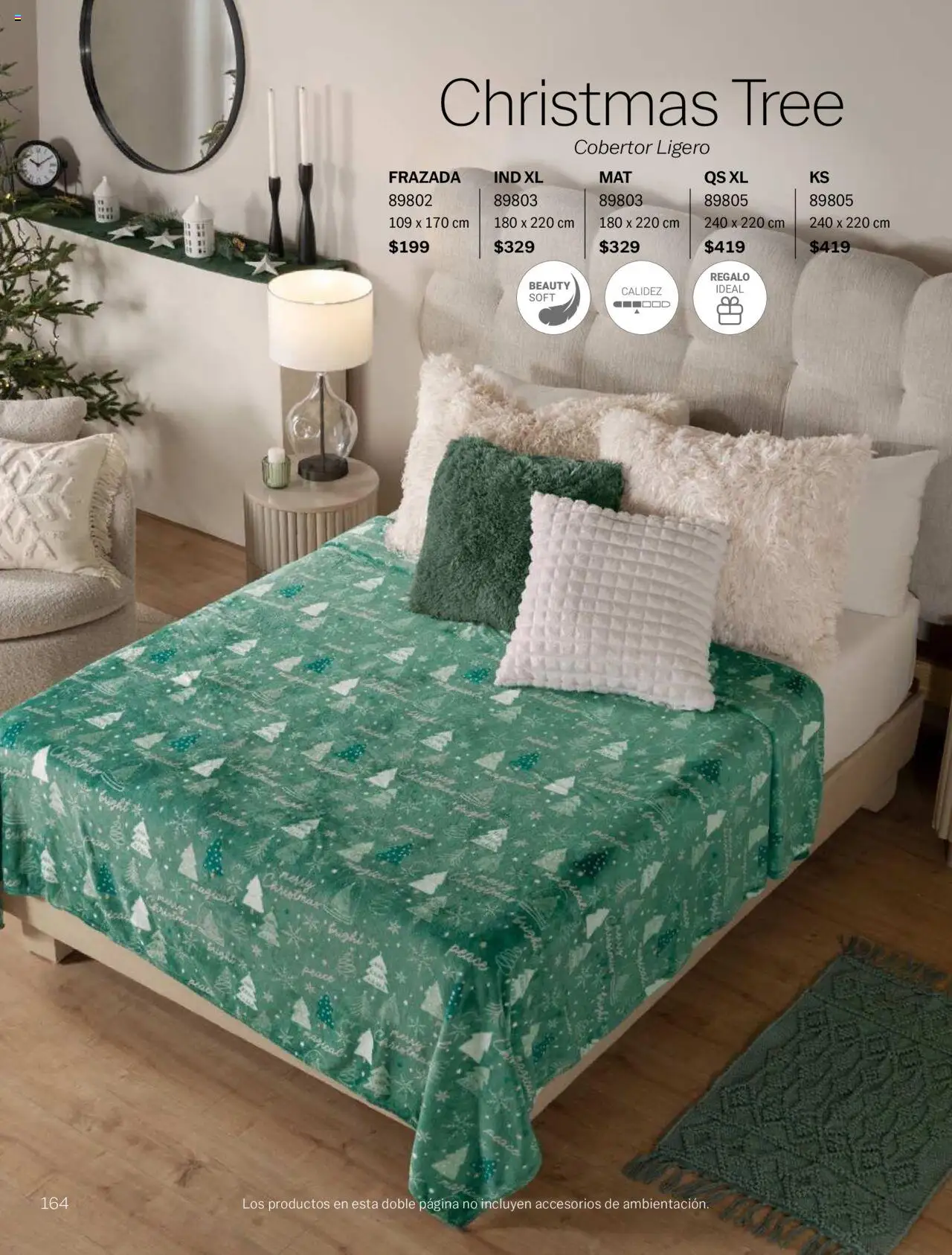 Nuevas ofertas de Vianney válidas en toda la República Mexicana desde el 15/08/2025. ¡Encuentra las mejores ofertas en Vianney - Catálogo Invierno! | Página: 166 | Productos: Cobertor