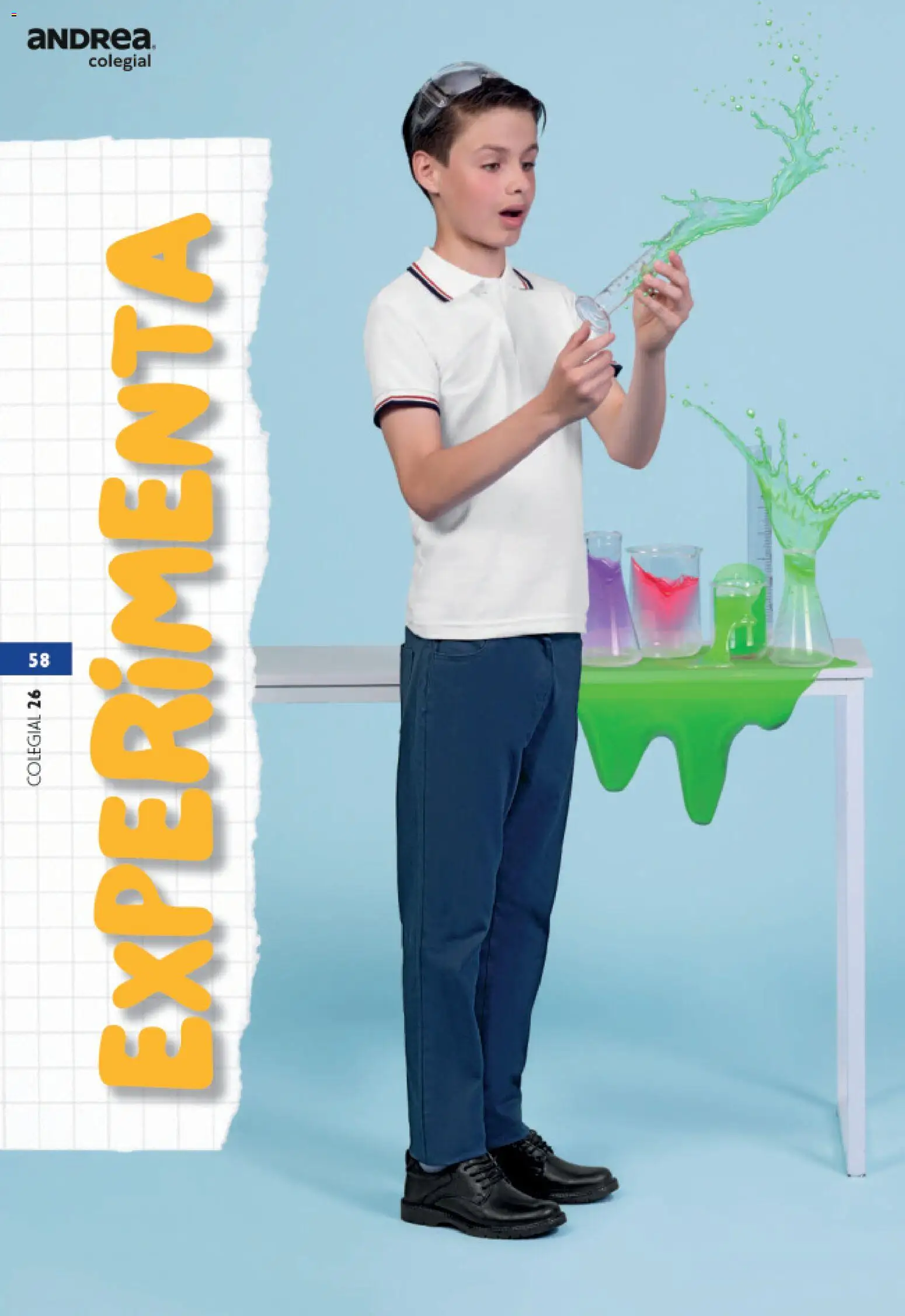 Nuevas ofertas de Andrea válidas en toda la República Mexicana desde el 23/05/2026. ¡Encuentra las mejores ofertas en Andrea catálogo Colegial! | Página: 58