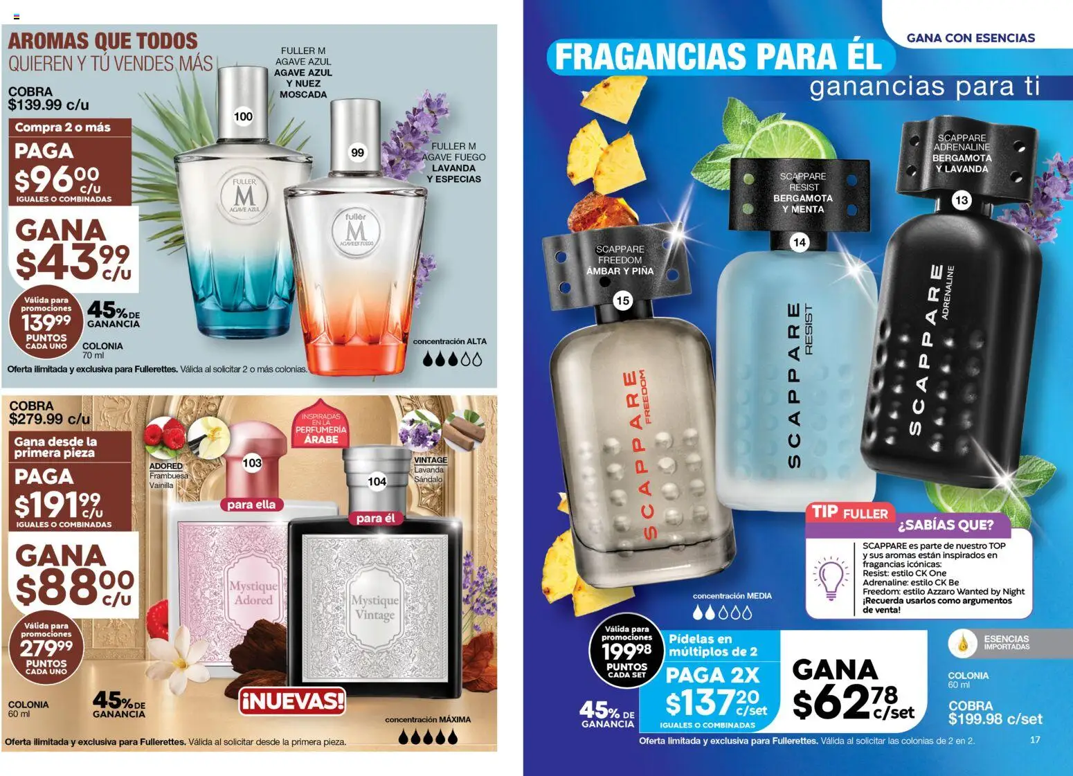 Nuevas ofertas de Fuller válidas en toda la República Mexicana desde el 14/10/2026. ¡Encuentra las mejores ofertas en Fuller Gana Más 14 2026! | Página: 9