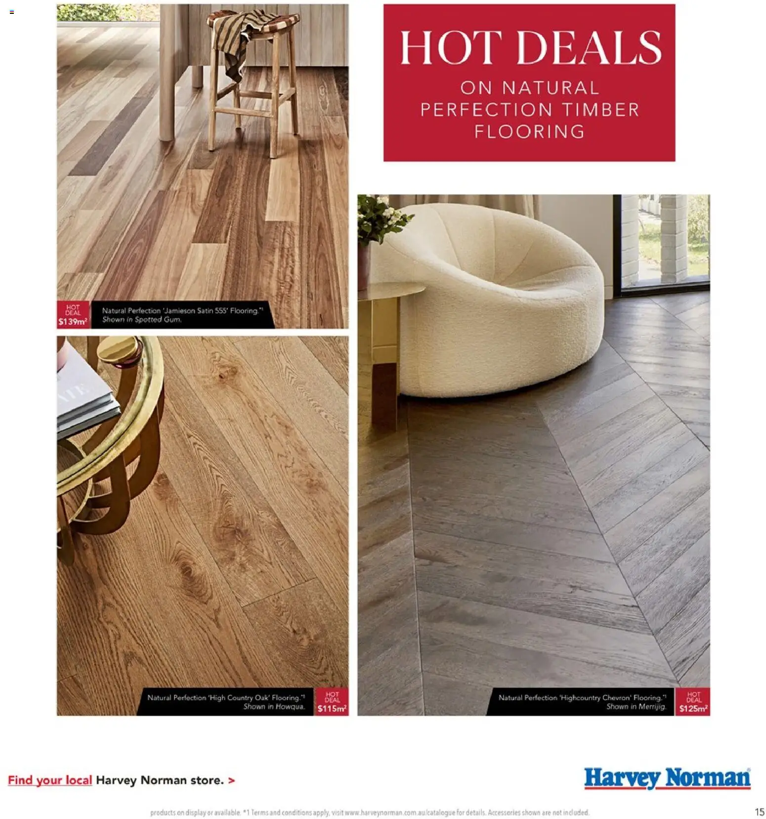Harvey Norman catalogue - valid from 01/10/2026 | Page: 15 | Products: Flooring, Accessories