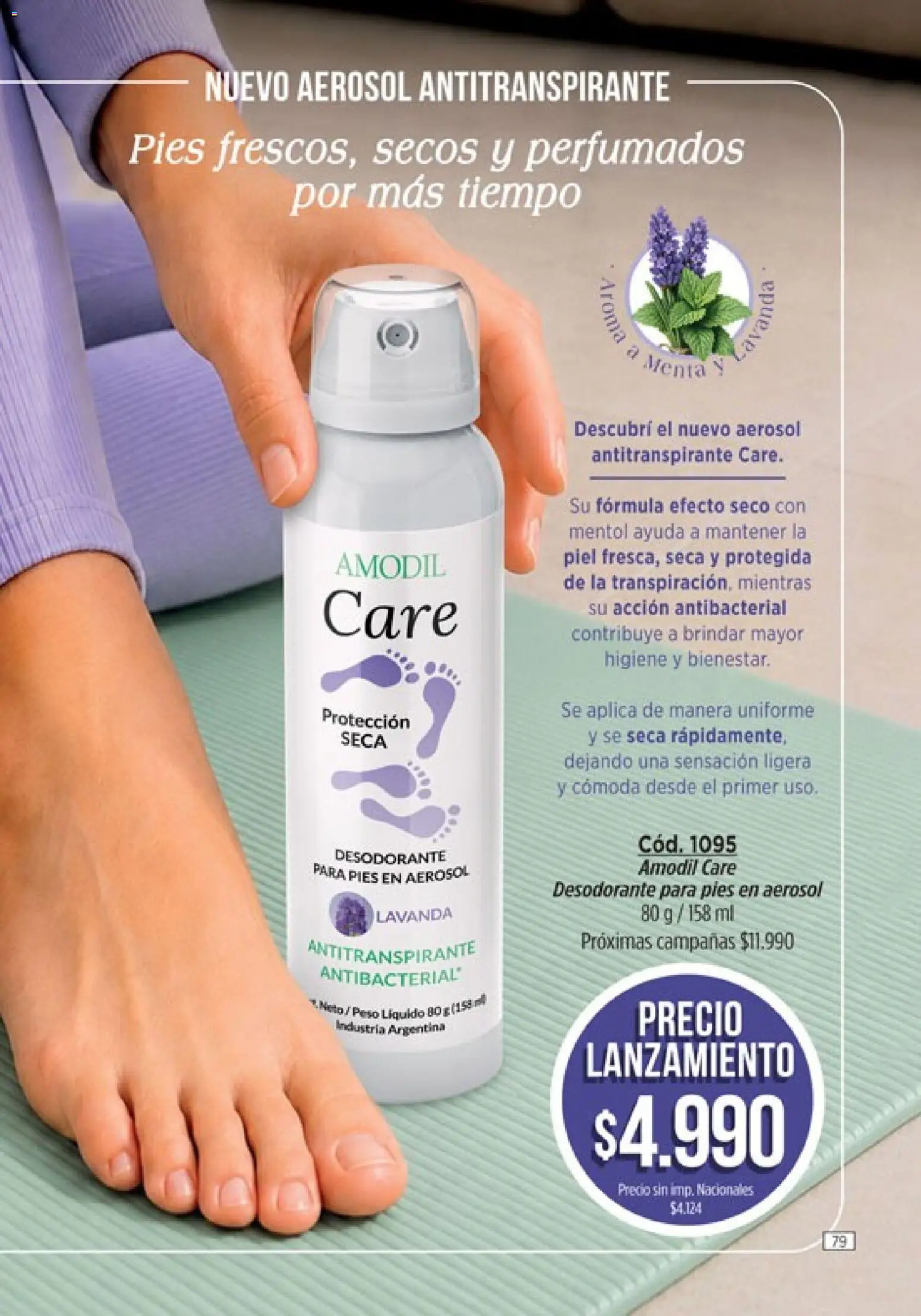 Catálogo Amodil Campaña 12 │ válido desde el 30/06/2026 | Página: 79 | Productos: Peso, Desodorante, Antitranspirante