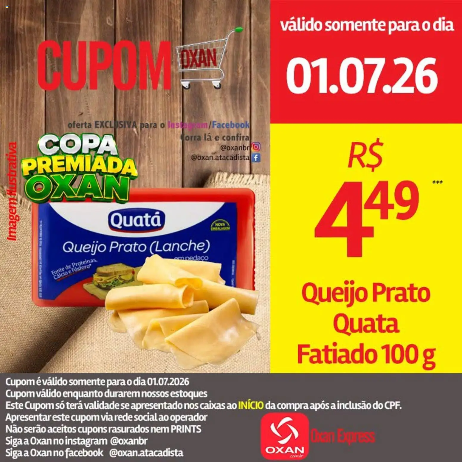Oxan Atacadista Folheto - válido de 01/07/2026 | Página: 1