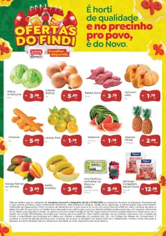 Novo Atacarejo ofertas Fim de Semana Horti - Pré-Visualização do folheto da loja Novo Atacarejo, válido de 26/09/2026