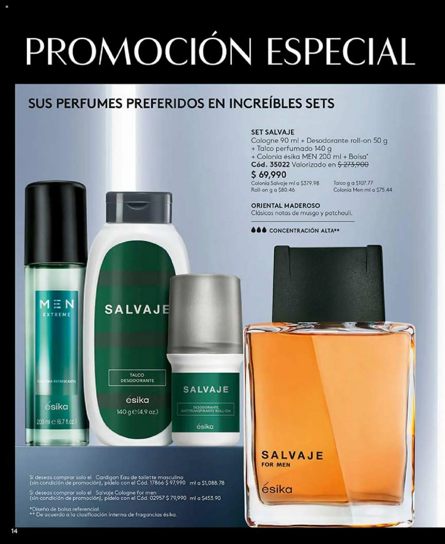 Ésika revista - valida desde el 04.05.2026 | Página: 16 | Productos: Bolsa, Eau de toilette, Desodorante