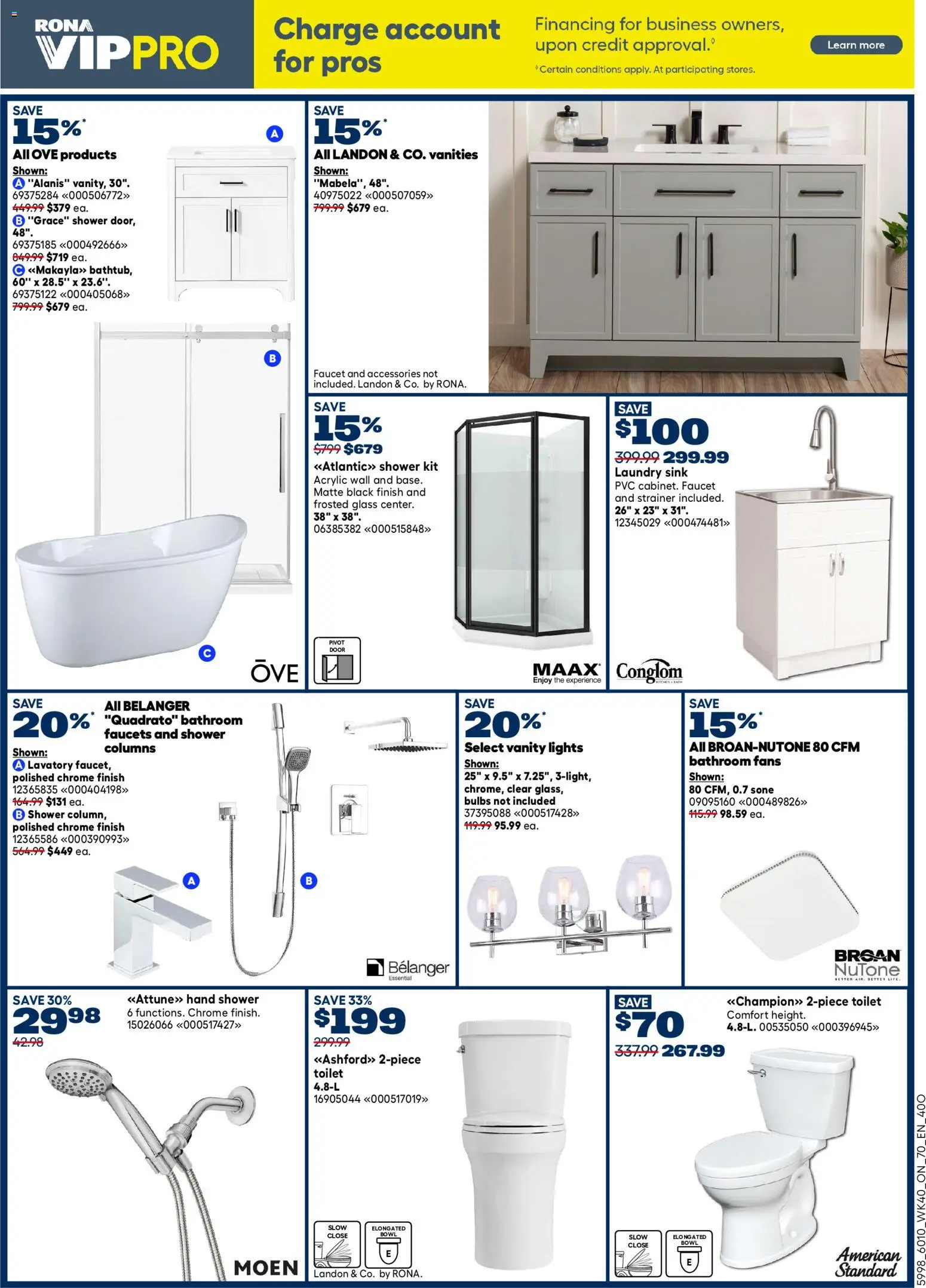Rona flyer valid from Oct 29, 2026 | Page: 4