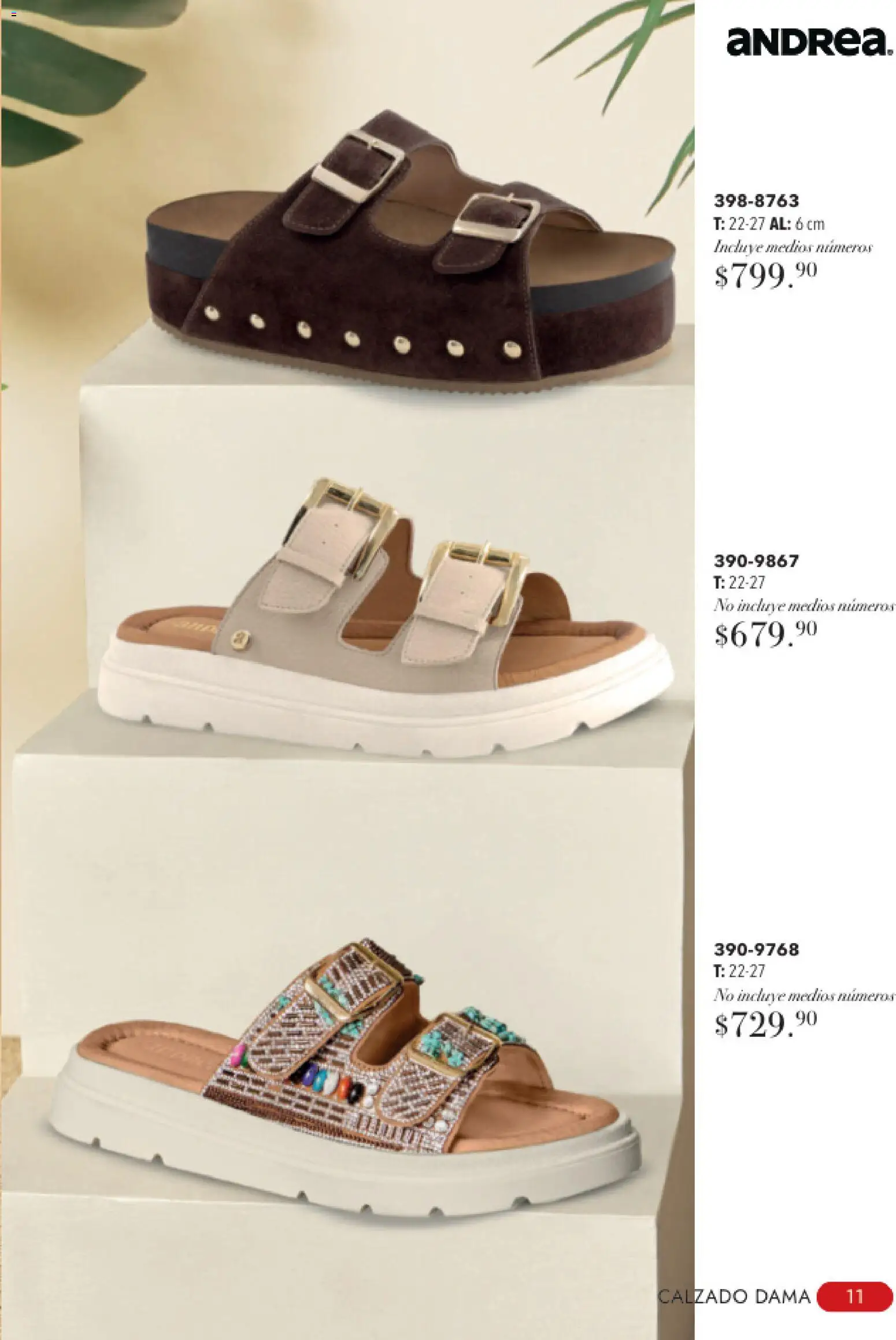 Nuevas ofertas de Andrea válidas en toda la República Mexicana desde el 23/08/2026. ¡Encuentra las mejores ofertas en Andrea catálogo Tropical! | Página: 11