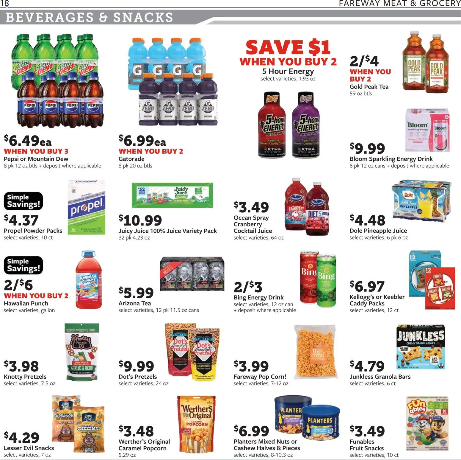 Fareway Weekly Ad - valid from 18.05.2026 | Page: 18