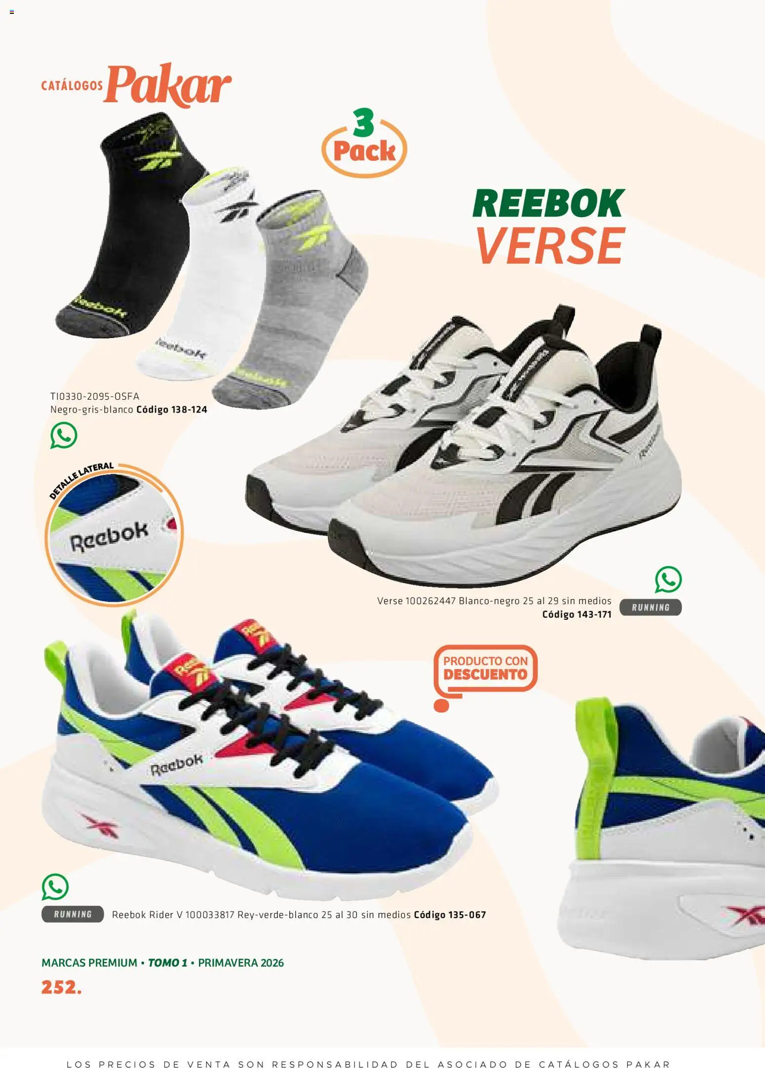 Nuevas ofertas de SC Pakar válidas en toda la República Mexicana desde el 27/02/2026. ¡Encuentra las mejores ofertas en SC Pakar catálogo Premium Men Tomo 1! | Página: 252
