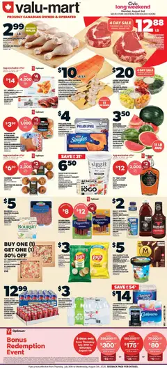 Preview of Valu Mart weekly flyer from shop Valu Mart valid from Jul 30, 2026