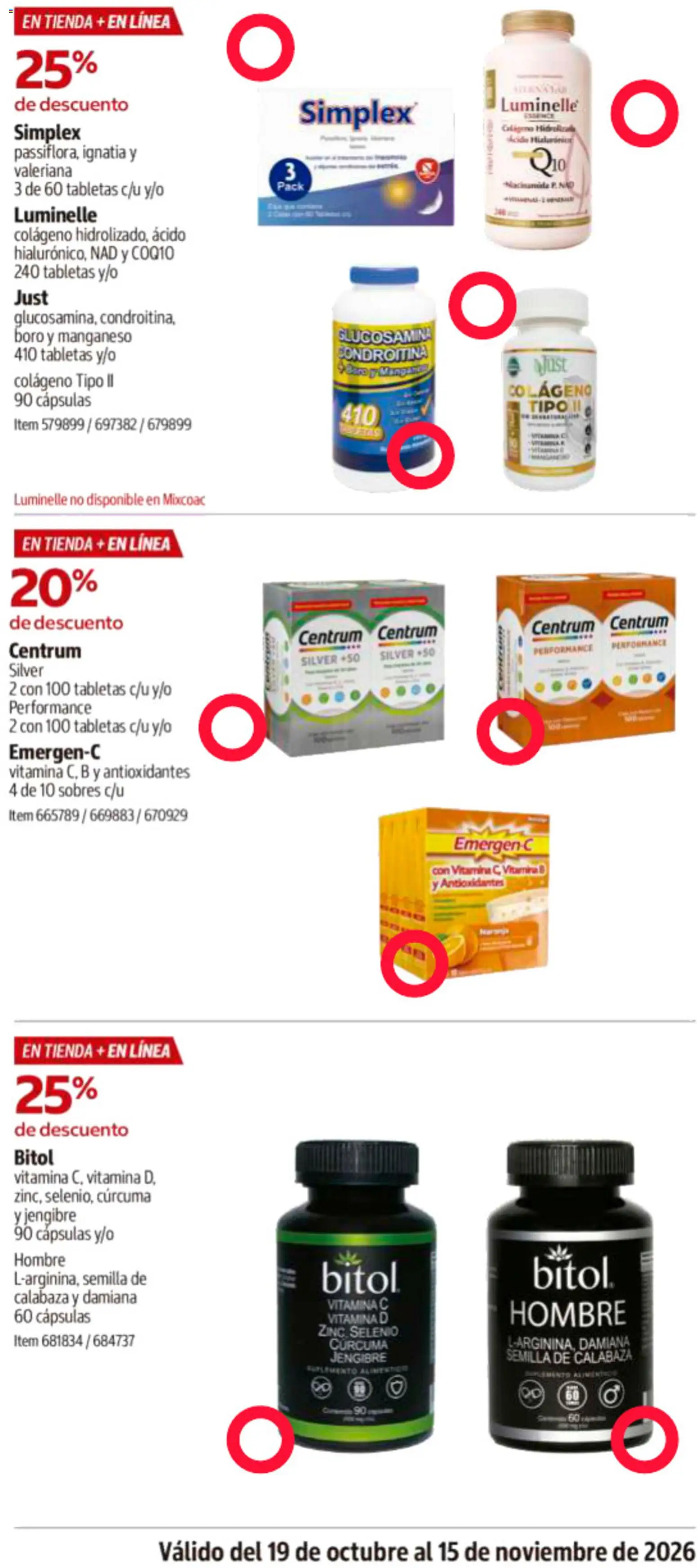 Nuevas ofertas de Costco válidas en toda la República Mexicana desde el 19/10/2026. ¡Encuentra las mejores ofertas en Costco catálogo! | Página: 33
