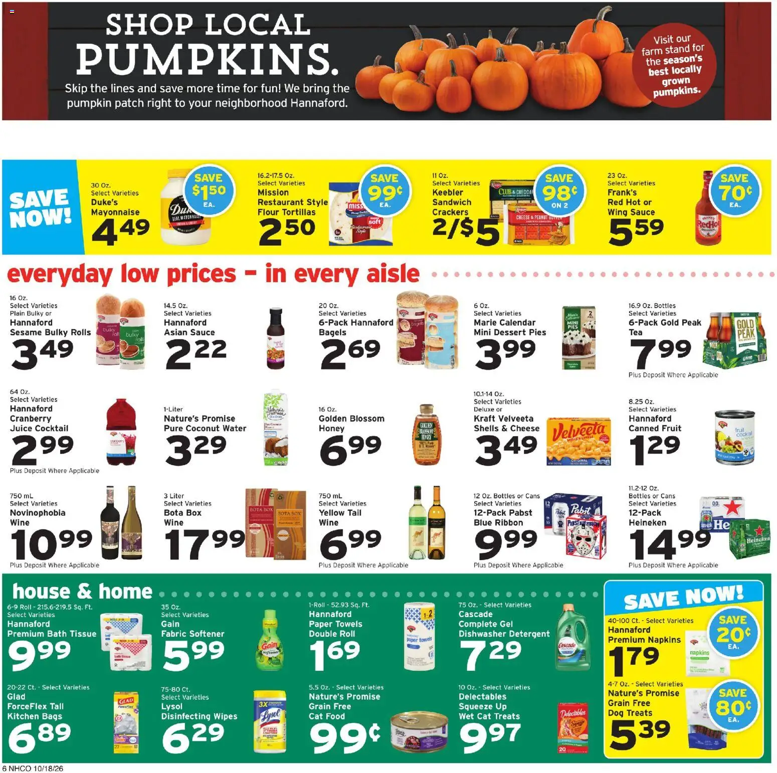 Hannaford Weekly Ad - valid from 10/18/2026 | Page: 9