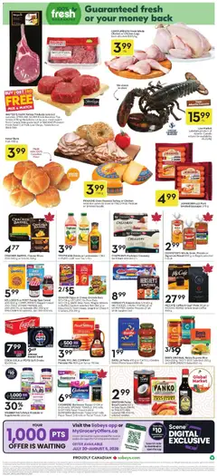 Preview of Sobeys weekly flyer / circulaire from shop Sobeys valid from Jul 30, 2026 | Page: 3