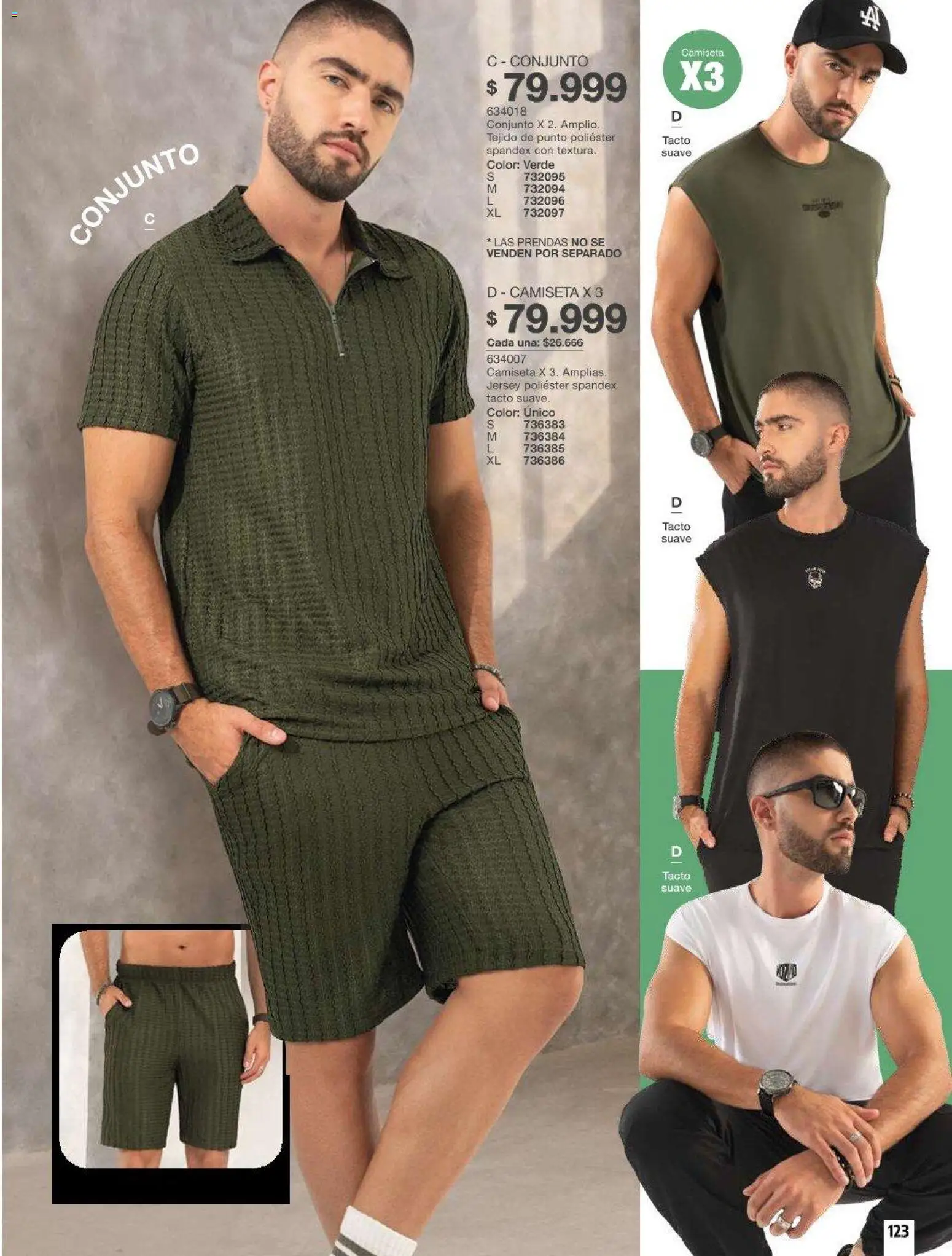 Carmel revista - valida desde el 01/10/2026 | Página: 123 | Productos: Camiseta, Conjunto