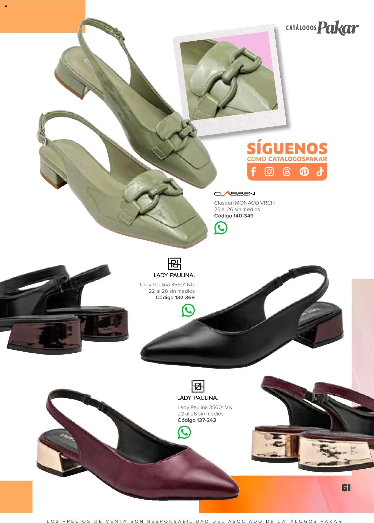 Nuevas ofertas de SC Pakar válidas en toda la República Mexicana desde el 30.01.2026. ¡Encuentra las mejores ofertas en SC Pakar catálogo Mujer! | Página: 61