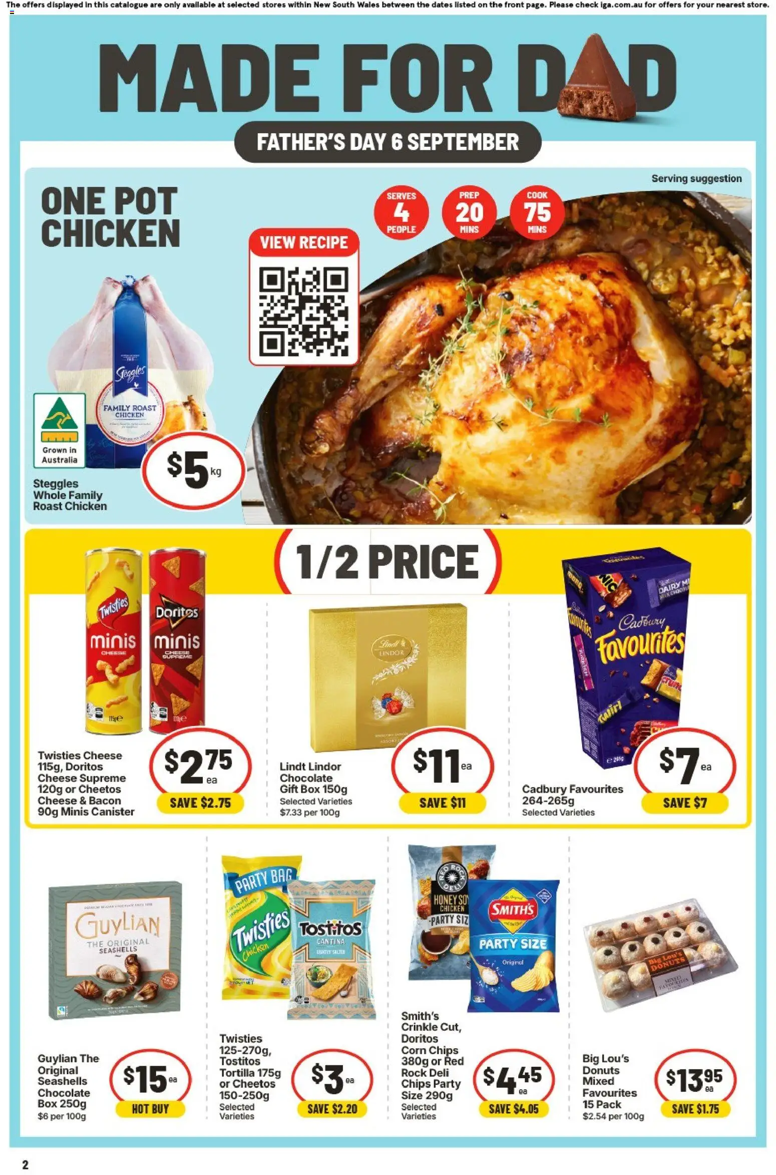 IGA catalogue - valid from 02/09/2026 | Page: 3 | Products: Pot, Chips, Roast, Bag