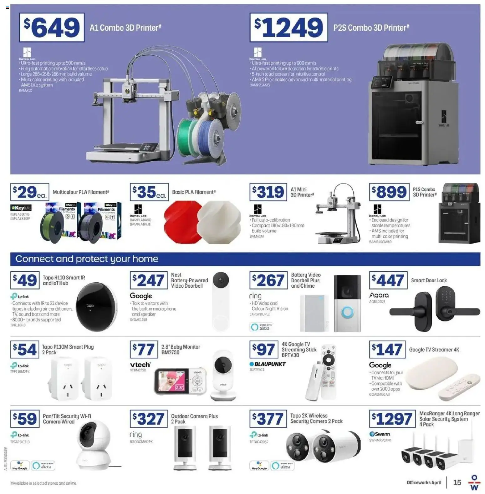 Officeworks weekly catalogue from 31/03/2026