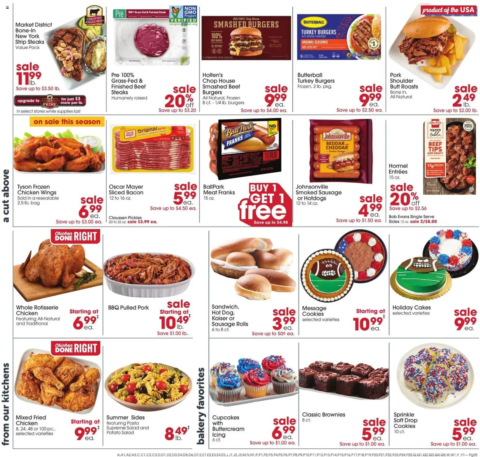 Giant Eagle Weekly Ad - valid from 09/03/2026 | Page: 5 | Products: Brownies, Pork, Pasta, Steak