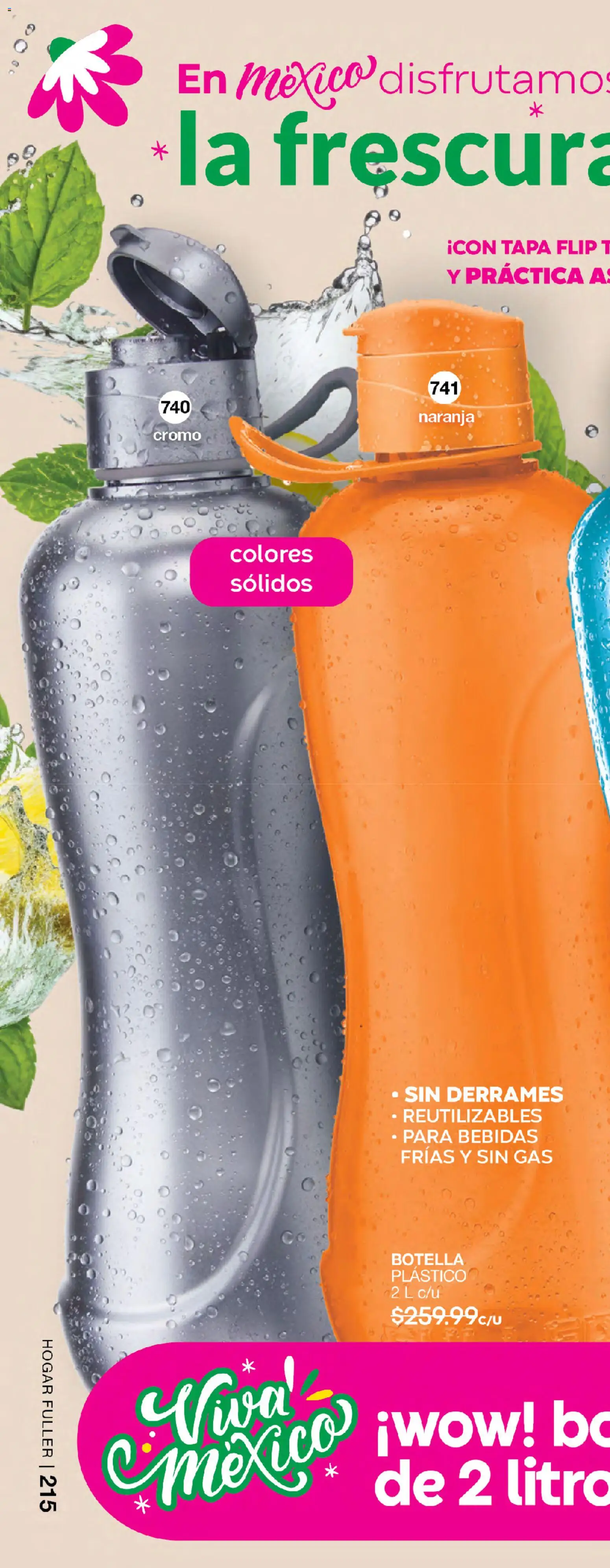 Nuevas ofertas de Fuller válidas en toda la República Mexicana desde el 05/08/2026. ¡Encuentra las mejores ofertas en Fuller campaña 9 2026! | Página: 214 | Productos: Botella