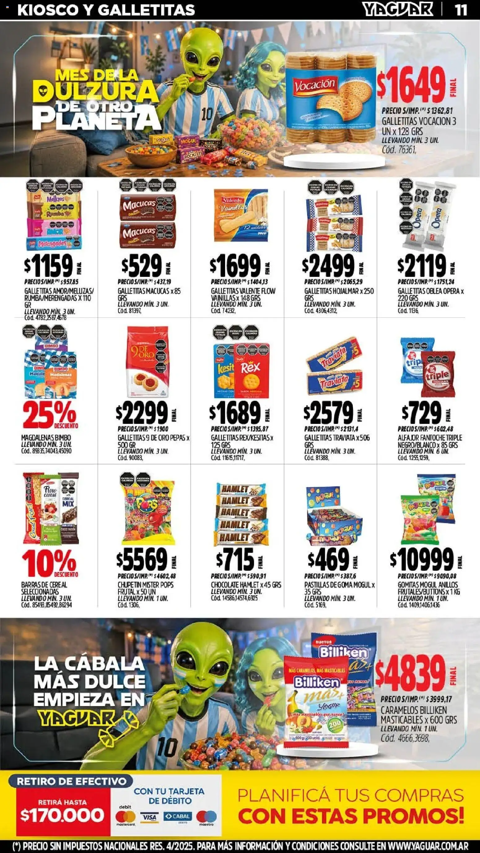 Yaguar catálogo │ válido desde el 13/07/2026 | Página: 12