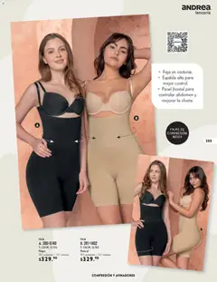 Vista previa de Andrea catálogo Lencería & vestir interior, nuevo folleto de la tienda, válido en México a partir del 24.05.2026 | Página: 65 | Productos: Lenceria, Faja
