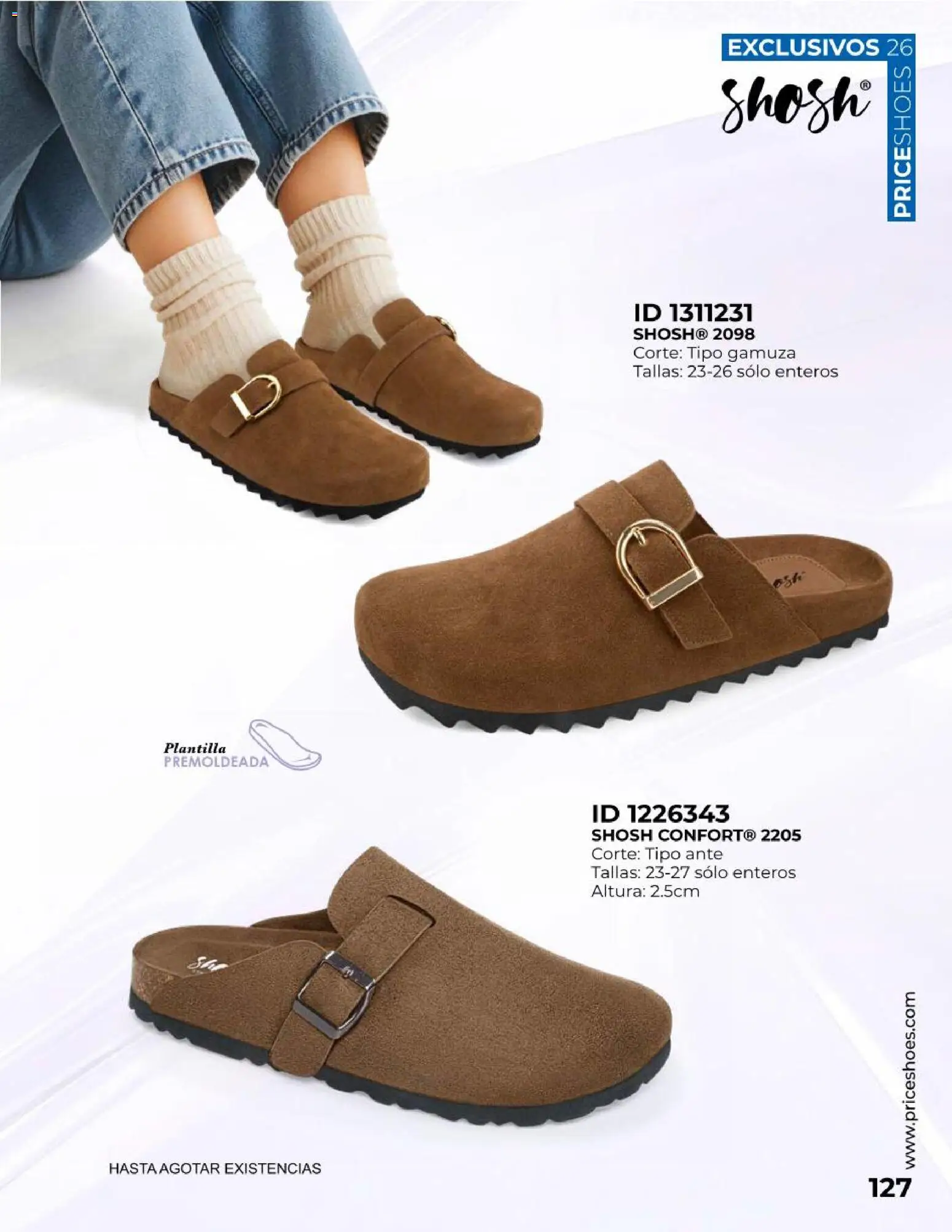 Nuevas ofertas de Price Shoes válidas en toda la República Mexicana desde el 09.05.2026. ¡Encuentra las mejores ofertas en Price Shoes catálogo Exclusivos! | Página: 127 | Productos: Gamuza