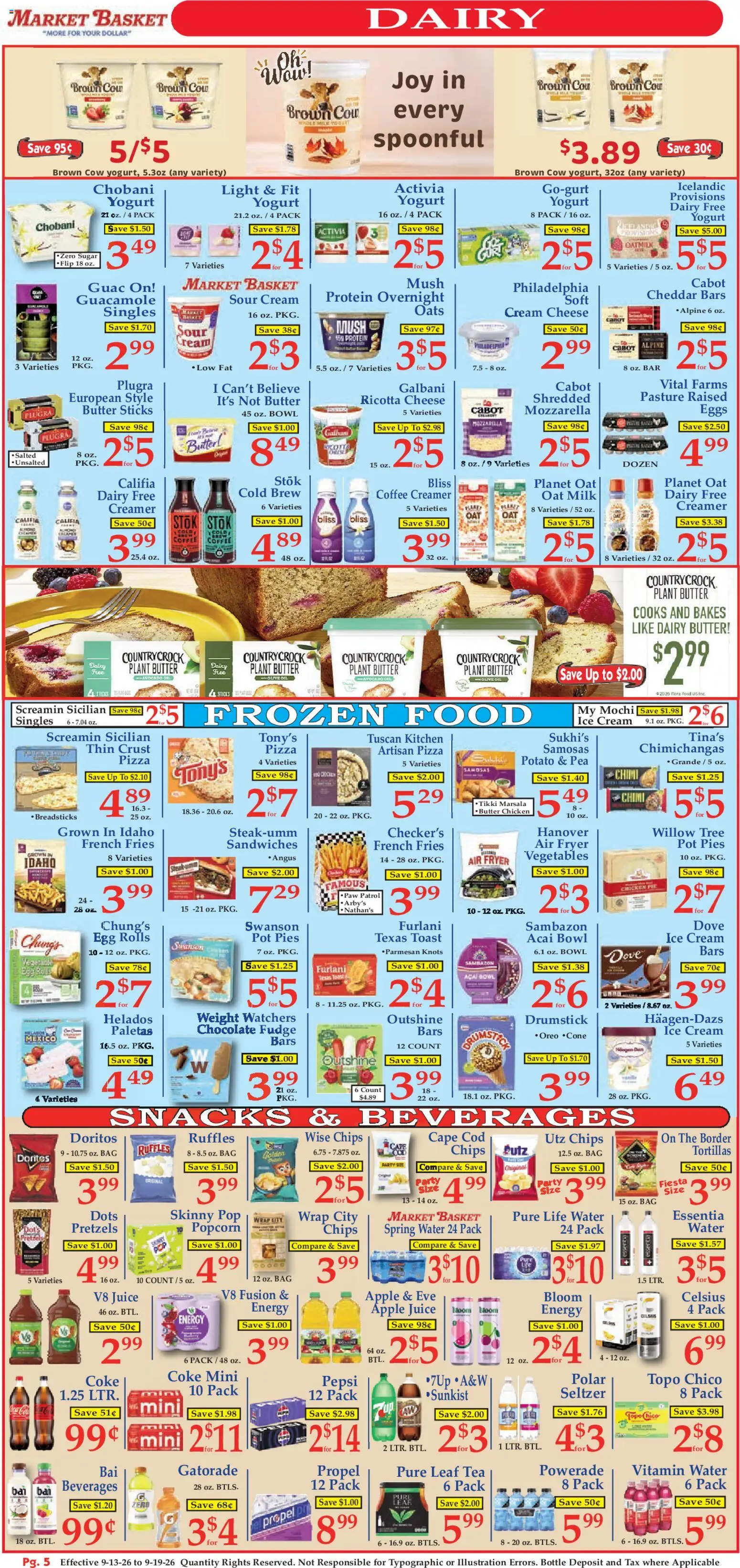 Market Basket Ad - valid from 09/13/2026 | Page: 5