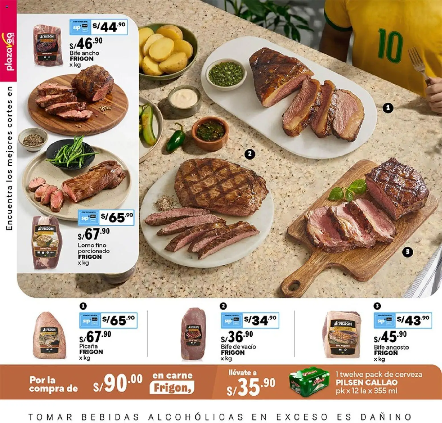 Catálogo Plaza Vea válido desde 12.06.2026 | Página: 4 | Productos: Cerveza