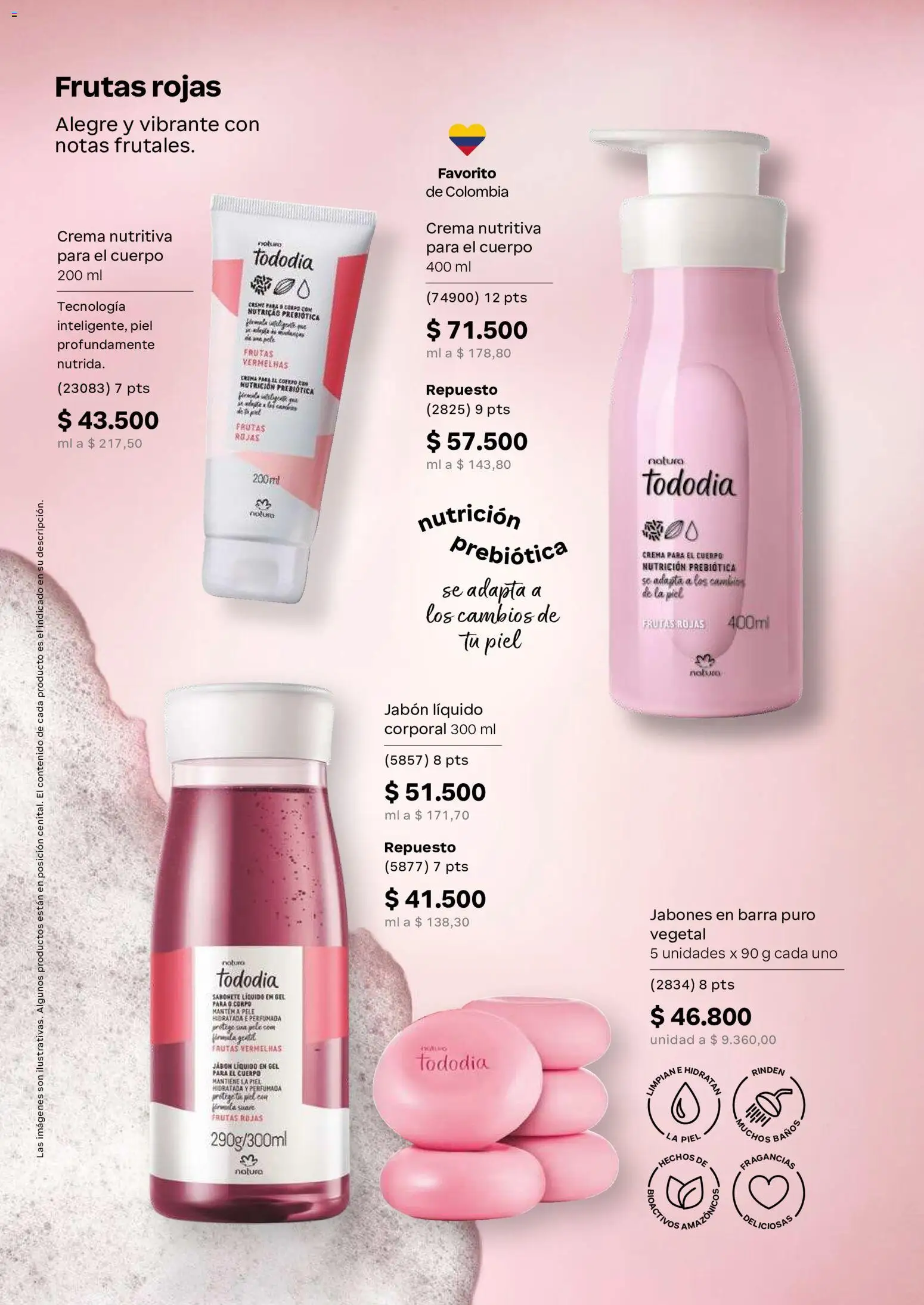 Natura revista - valida desde el 11.06.2026 | Página: 107 | Productos: Crema, Jabón líquido, Crema para el cuerpo, Jabón
