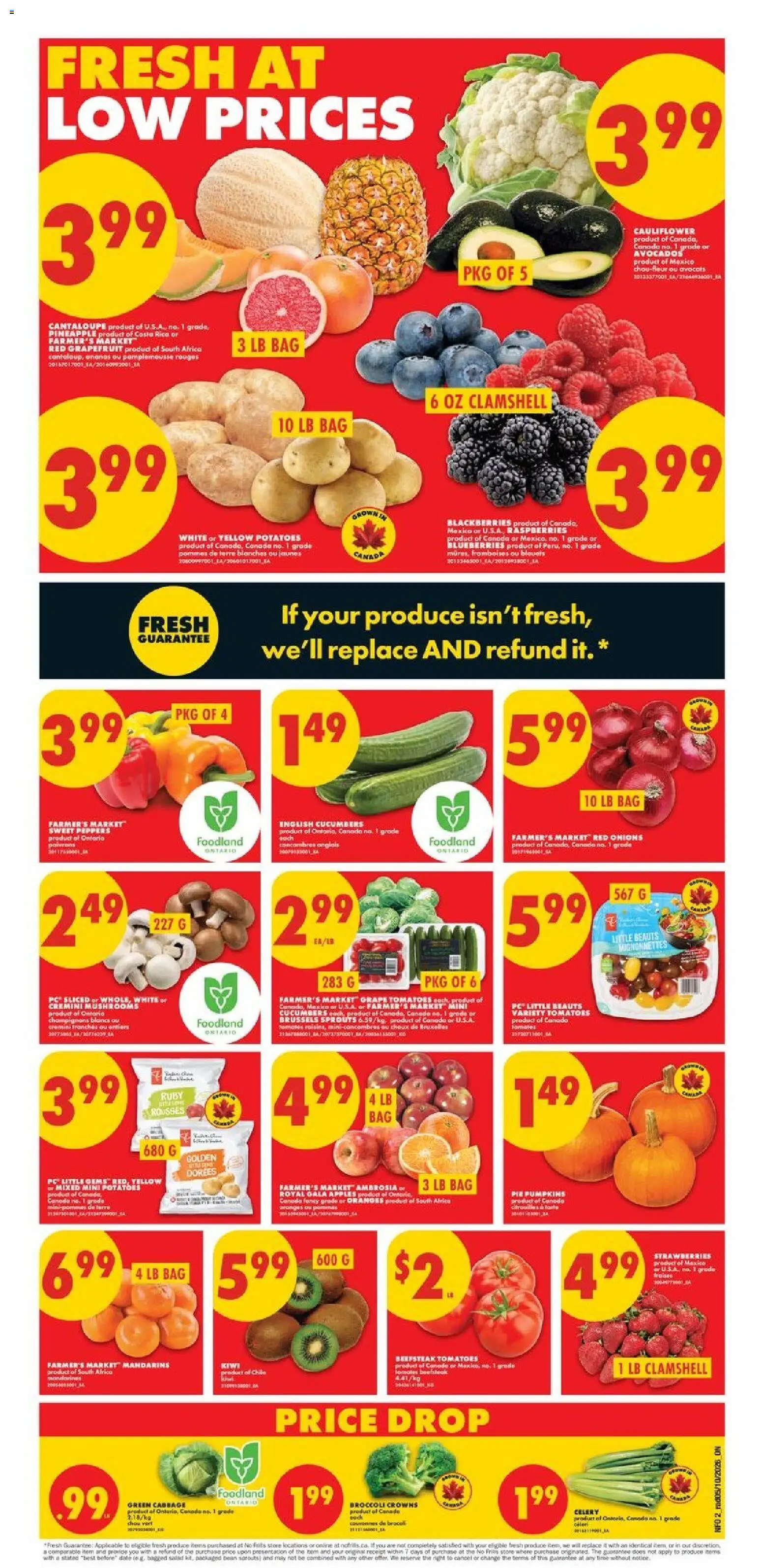 No Frills flyer valid from Oct 8, 2026 | Page: 2