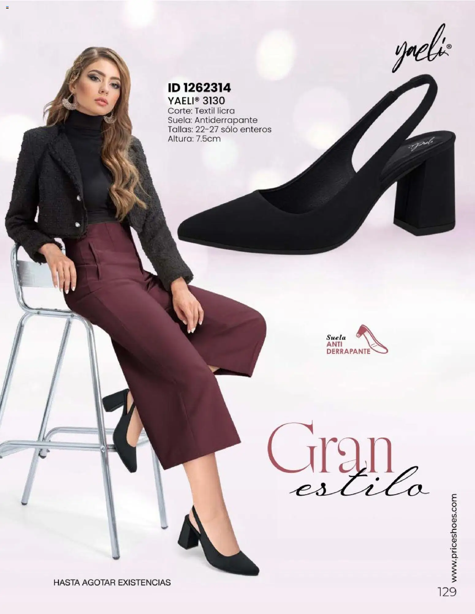 Nuevas ofertas de Price Shoes válidas en toda la República Mexicana desde el 06.05.2026. ¡Encuentra las mejores ofertas en Price Shoes catálogo Todo en uno! | Página: 129