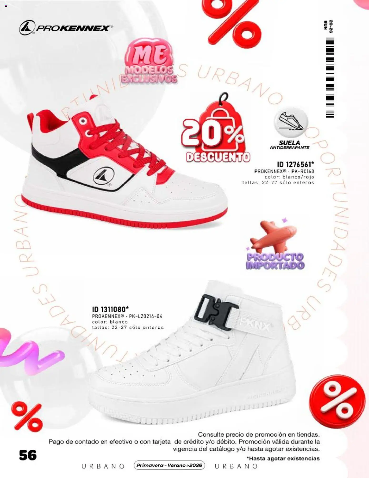 Nuevas ofertas de Price Shoes válidas en toda la República Mexicana desde el 03/07/2026. ¡Encuentra las mejores ofertas en Price Shoes catálogo Oportunidades Urbano! | Página: 56