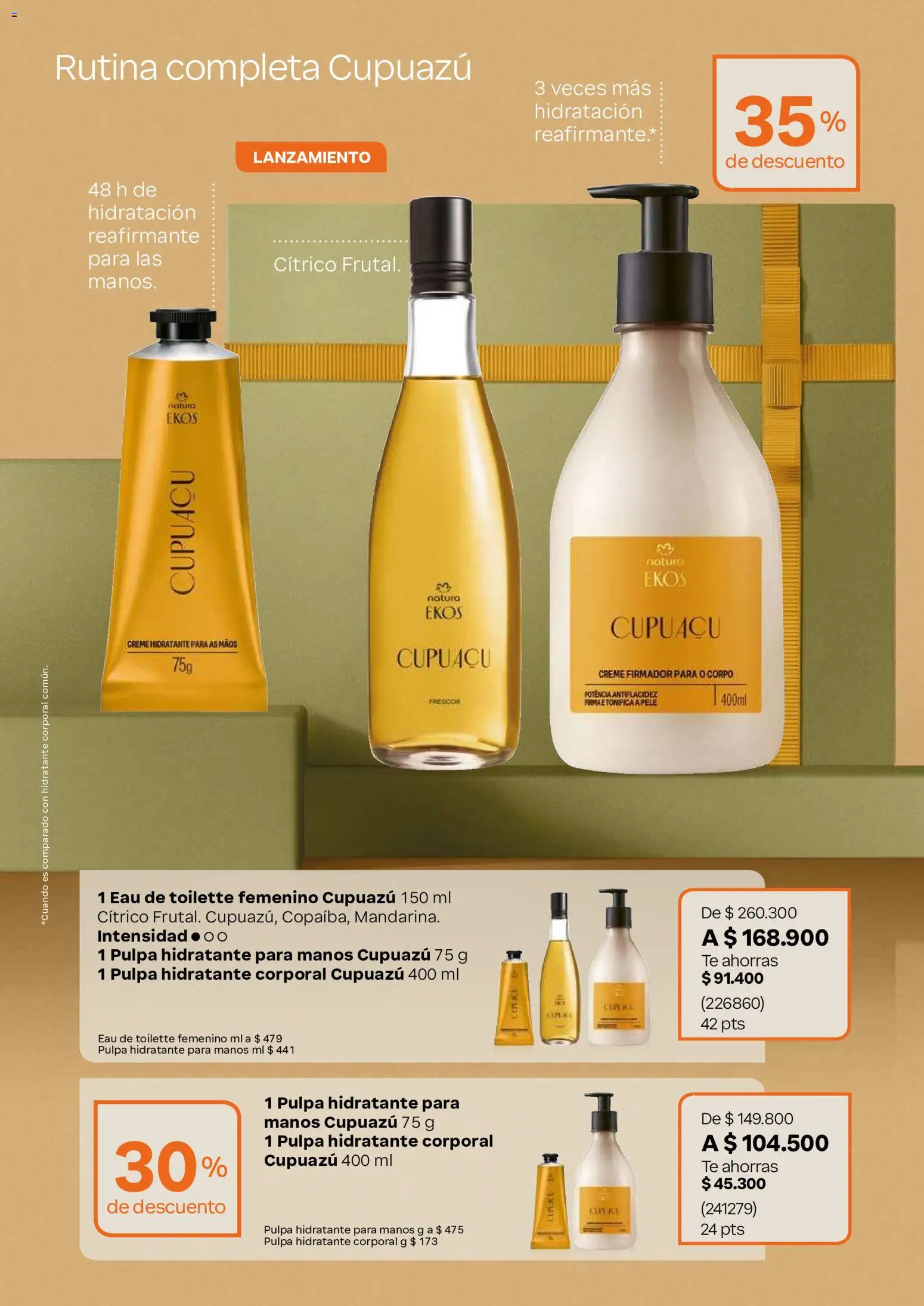 Natura revista - valida desde el 01/07/2026 | Página: 28 | Productos: Té, Eau de toilette