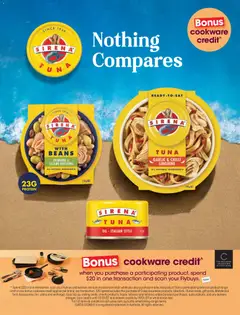 Preview of SIRENA TUNA WITH BEANS EDAMAME & SESAME DRESSING, TUNA WITH BEANS EDAMAME & SESAME DRESSING ALL NATURAL INGREDIENTS - valid from 01/10/2026 | Page: 54 | Products: Ingredients, Cookware, Accessories, Beans