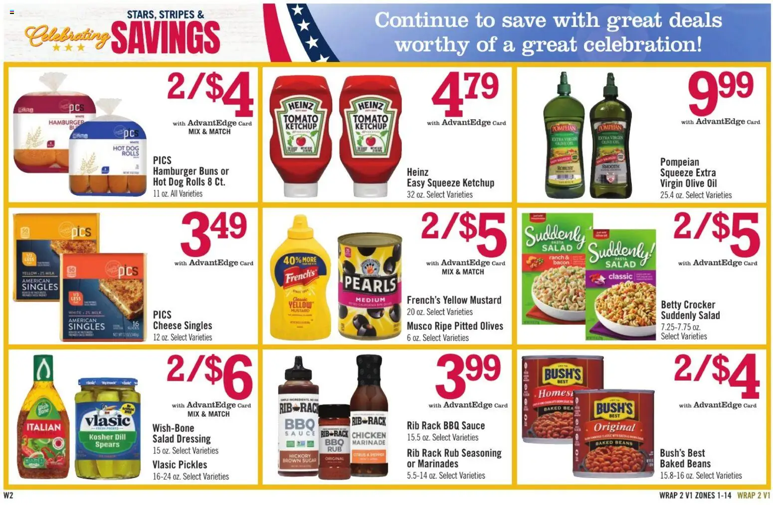 Price Chopper Weekly Ad - valid from 07/12/2026 | Page: 14 | Products: Milk, Cheese, Ketchup, Sauce