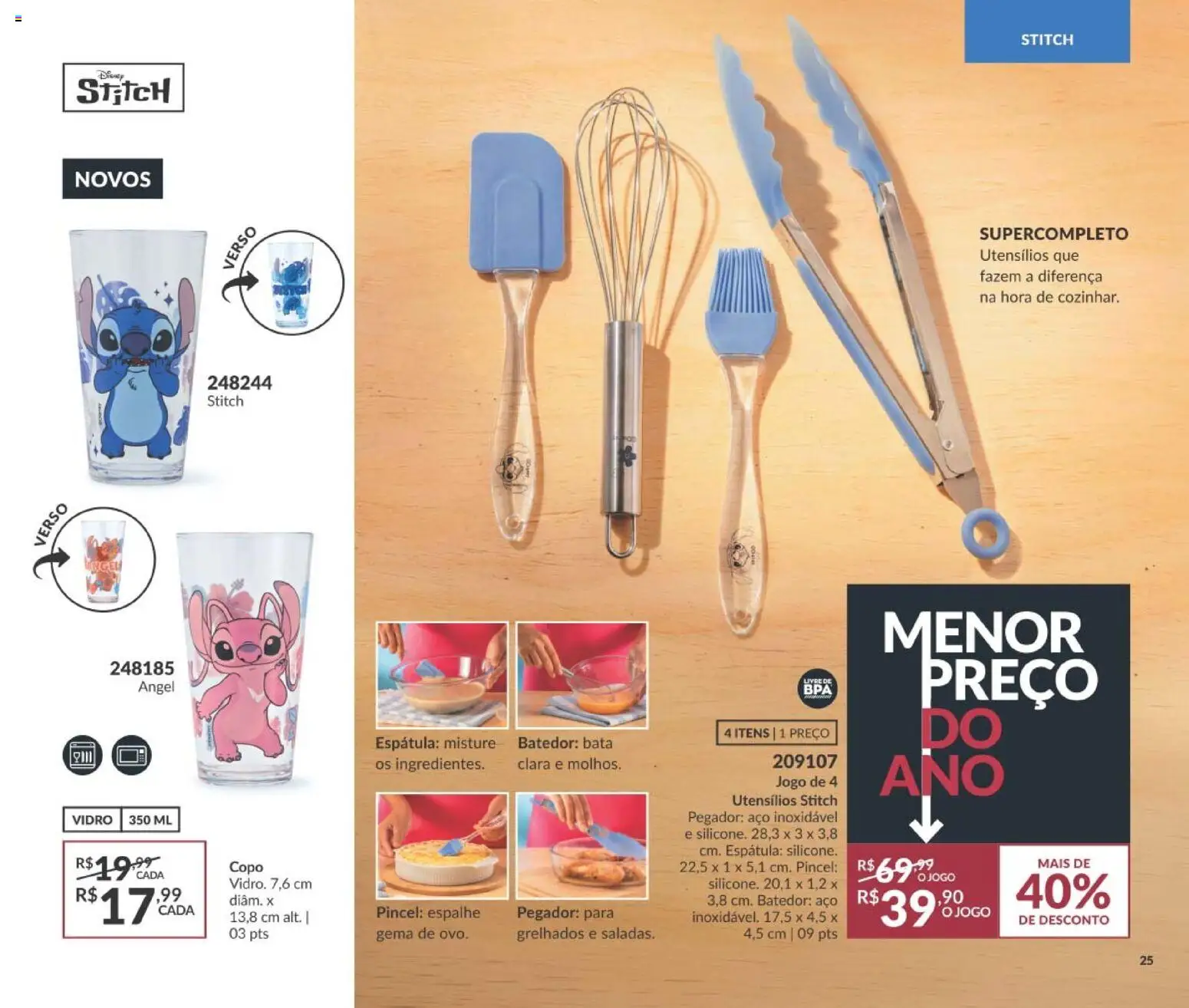 Avon Folheto - válido de 01/09/2026 | Página: 25 | Produtos: Batedor, Pincel, Espátula