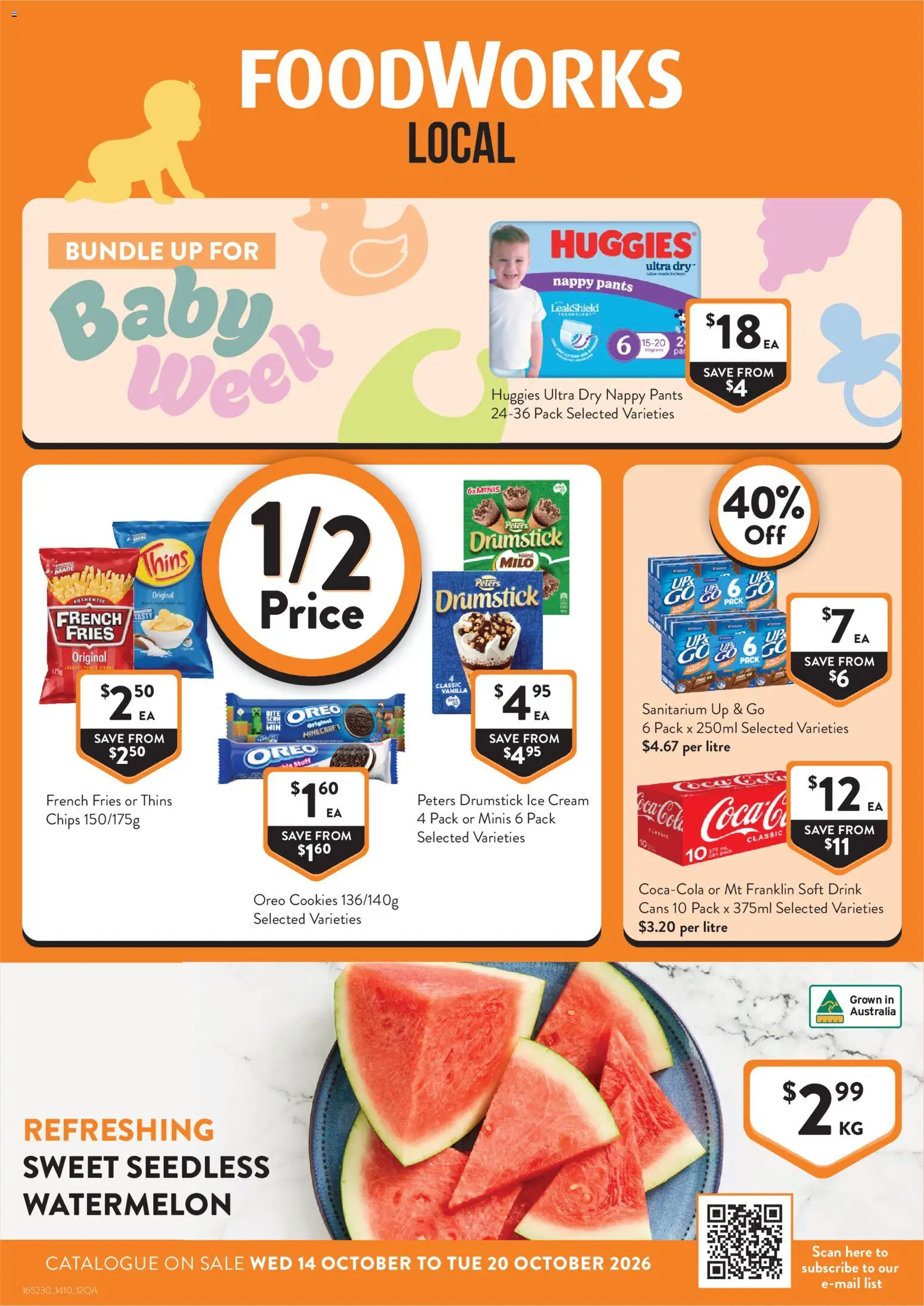 Foodworks catalogue - valid from 14/10/2026 | Page: 1