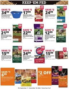 Preview of Rural King weekly ads valid from 09/17/2026 | Page: 7 | Products: Corn, Wafers, Spices, Beet