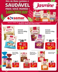 Semar Supermercado ofertas Jasmine - Pré-Visualização do folheto da loja Semar Supermercado, válido de 08.05.2026