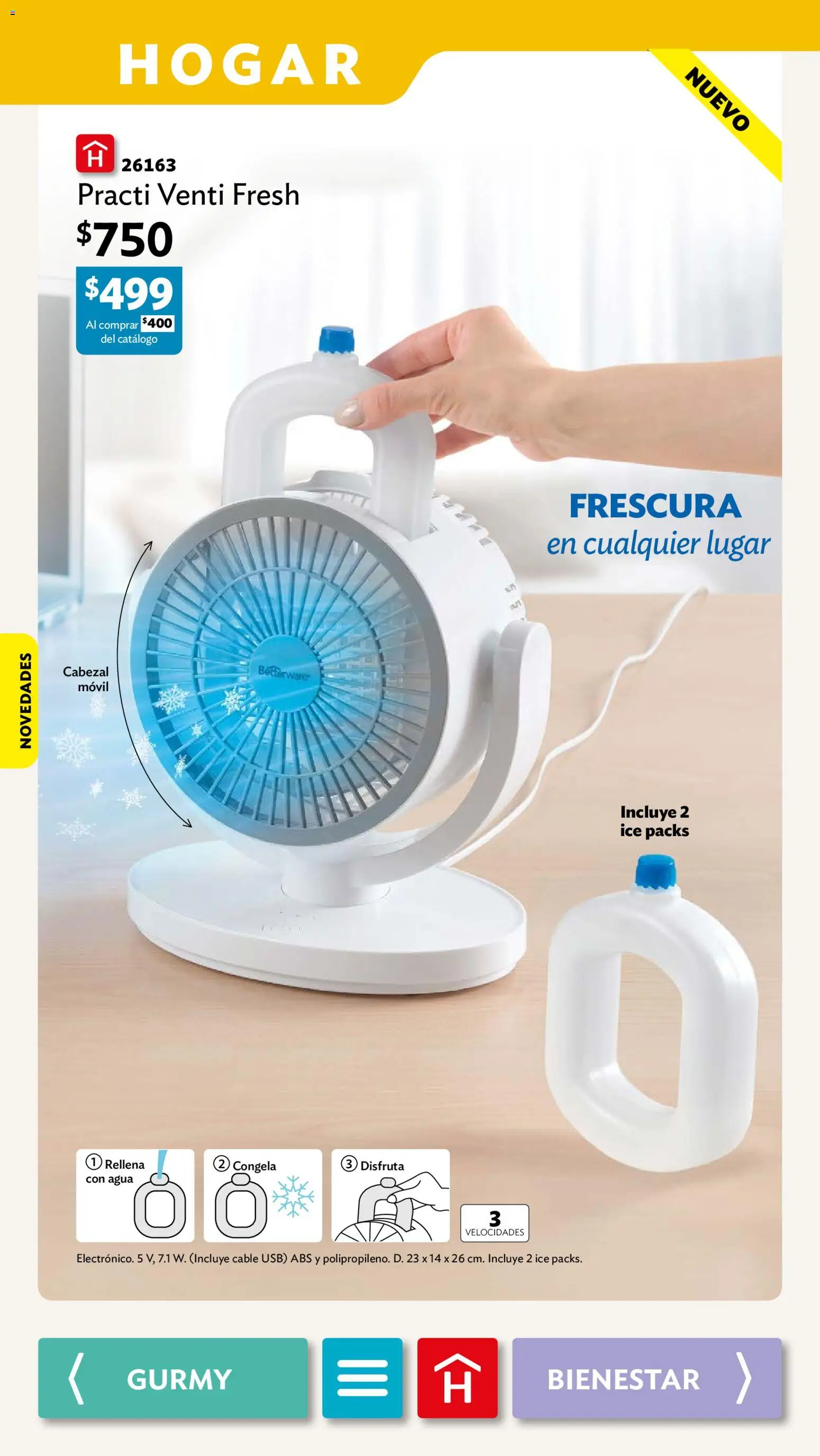 Nuevas ofertas de Betterware válidas en toda la República Mexicana desde el 01.06.2026. ¡Encuentra las mejores ofertas en Betterware campaña 6 2026! | Página: 70