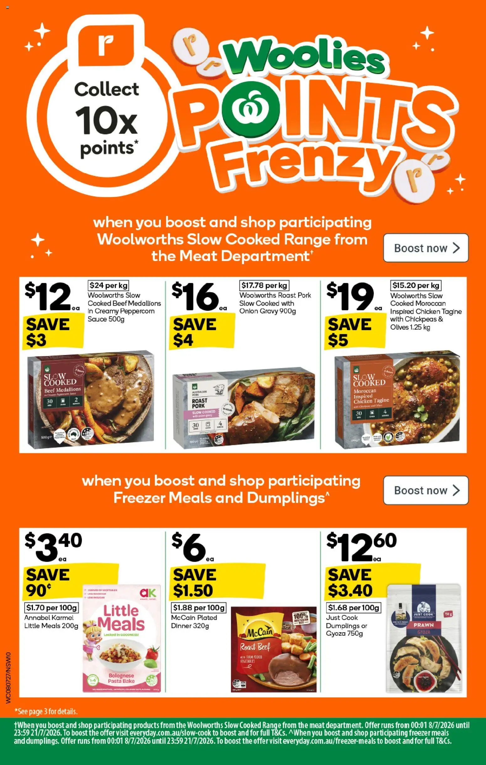 Woolworths catalogue - valid from 08/07/2026 | Page: 10 | Products: Beef, Meat, Pasta, Sauce