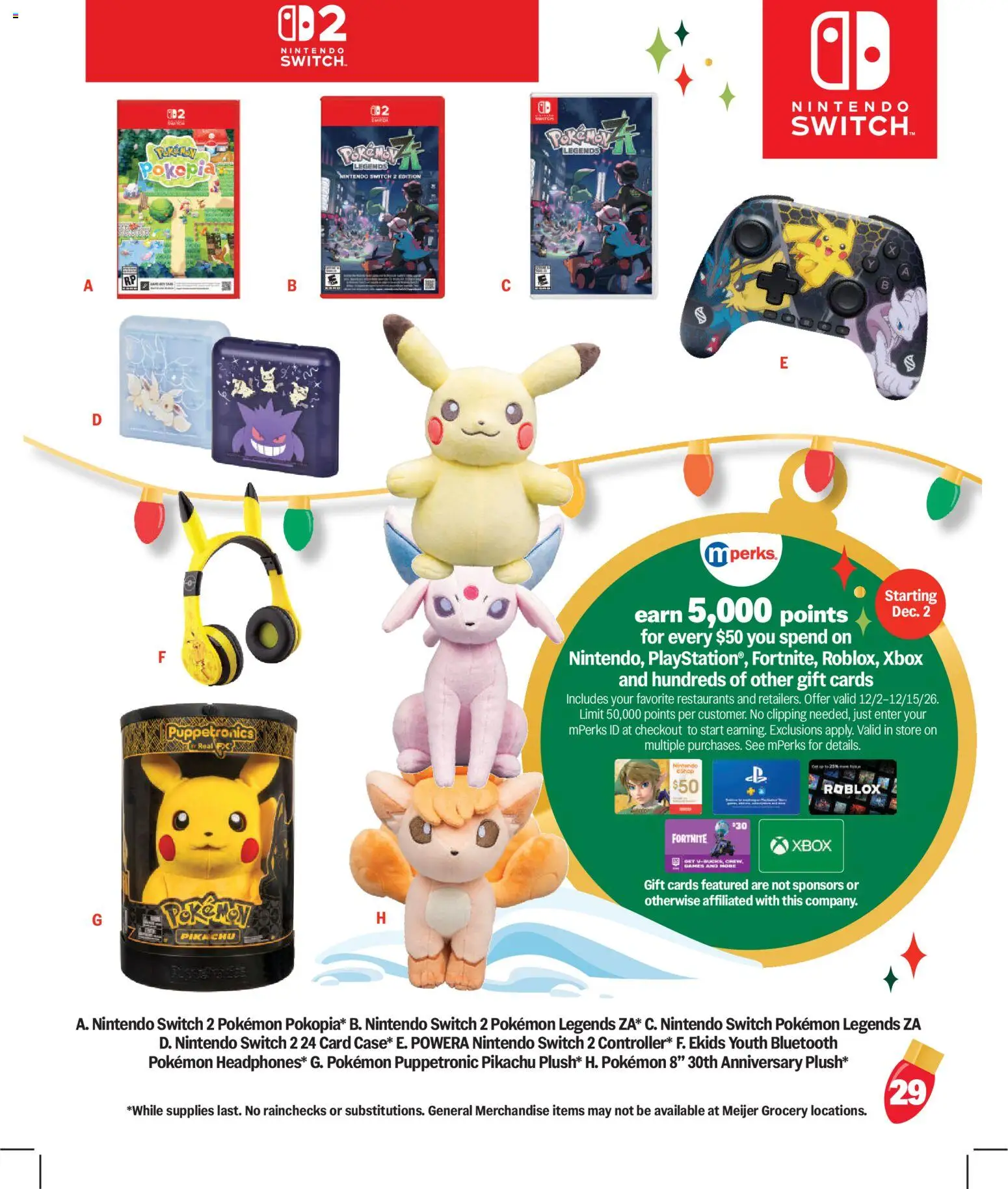 Meijer Holiday Gift Guide - valid from 10/07/2026 | Page: 30