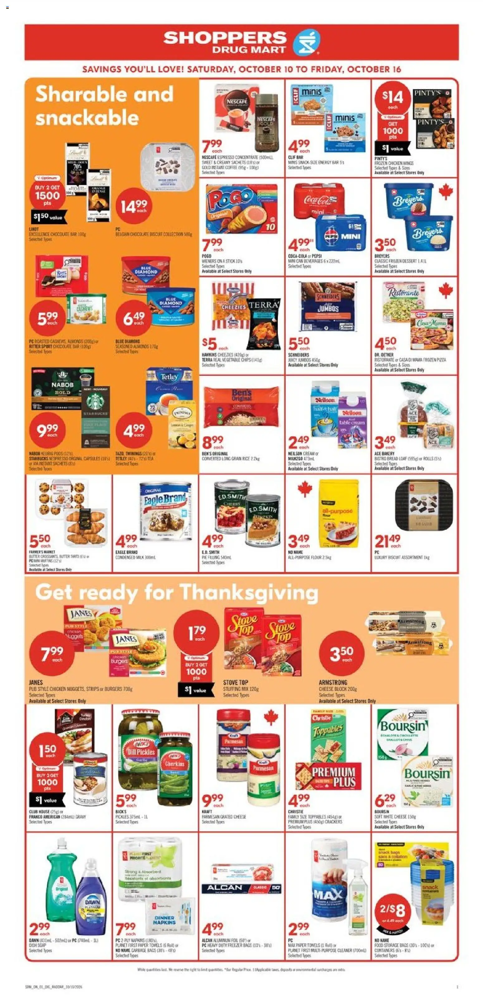 Shoppers flyer valid from Oct 10, 2026 | Page: 7