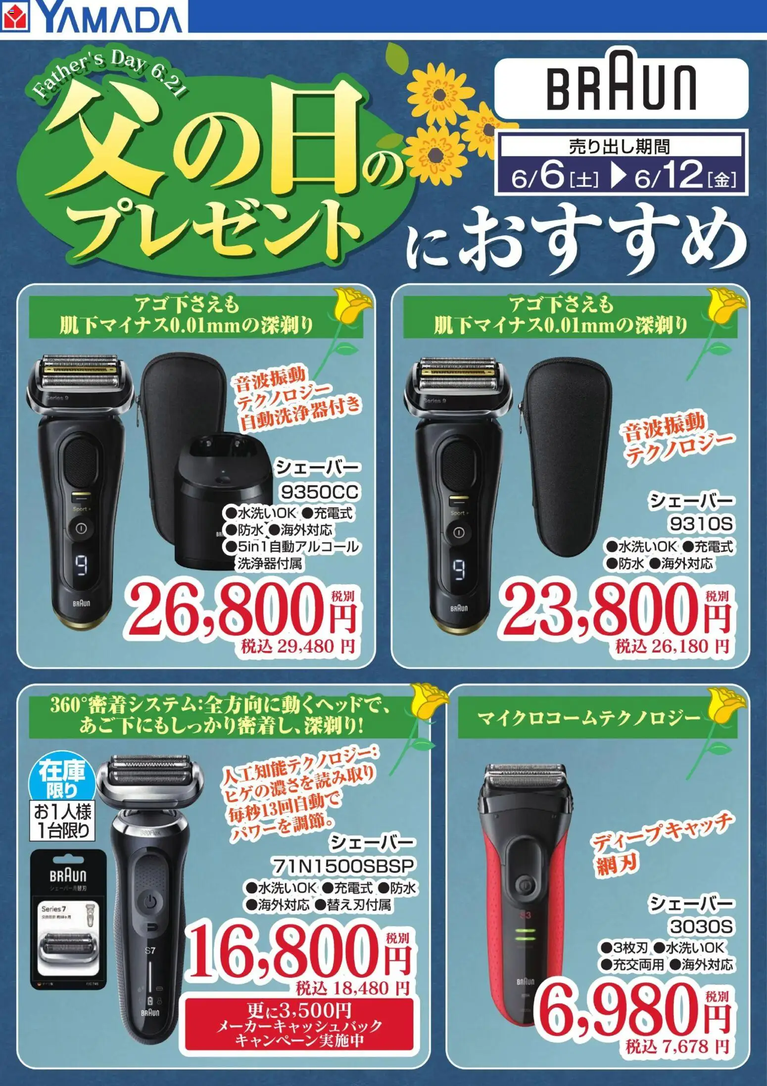 {H1} | ページ: 1 | 製品: シェーバー