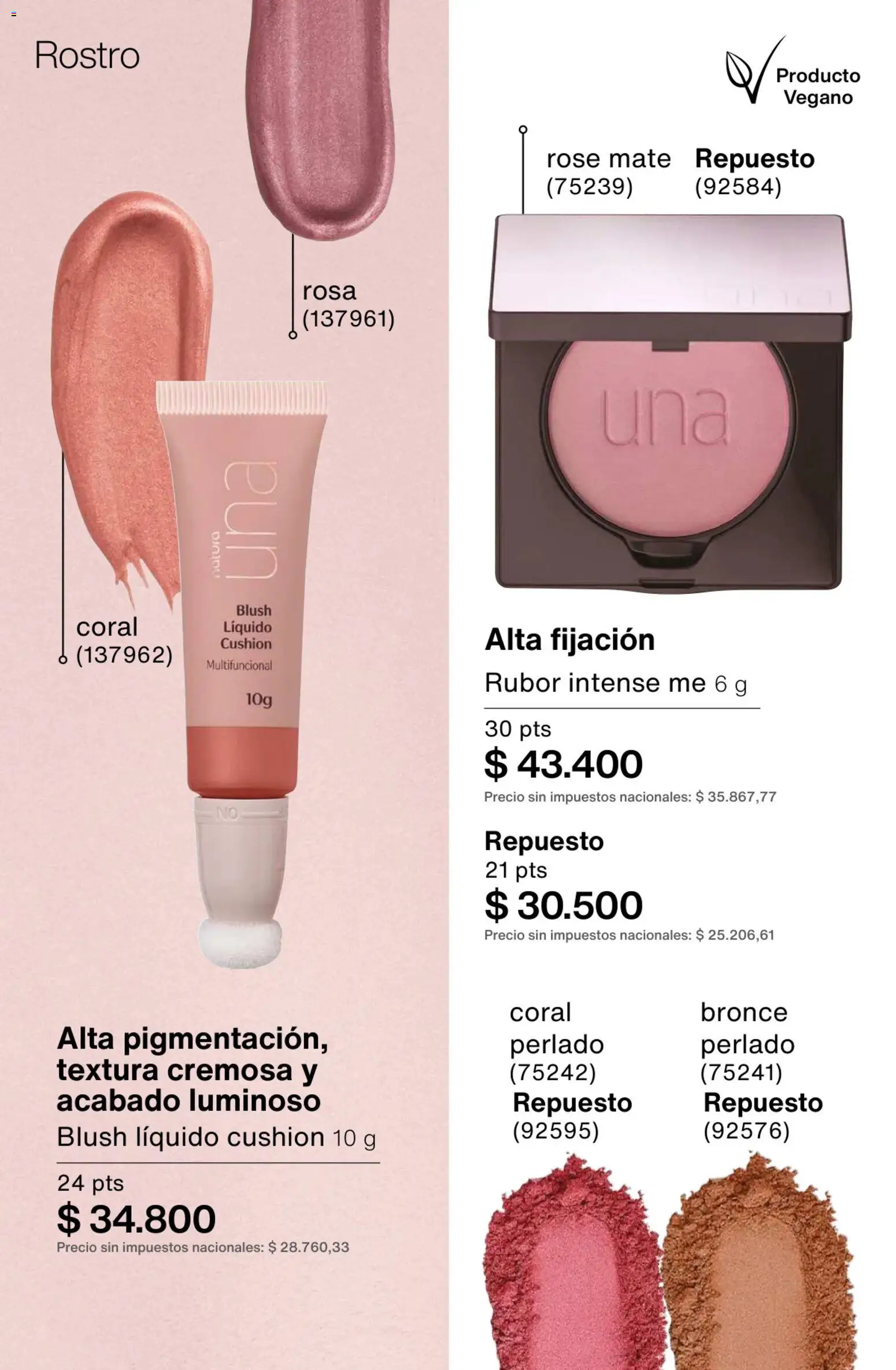 Catálogo Natura Ciclo 3 │ válido desde el 09/02/2026 | Página: 108 | Productos: Mate, Rubor