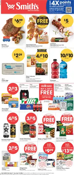 Preview of Smith's weekly ads valid from 09/09/2026