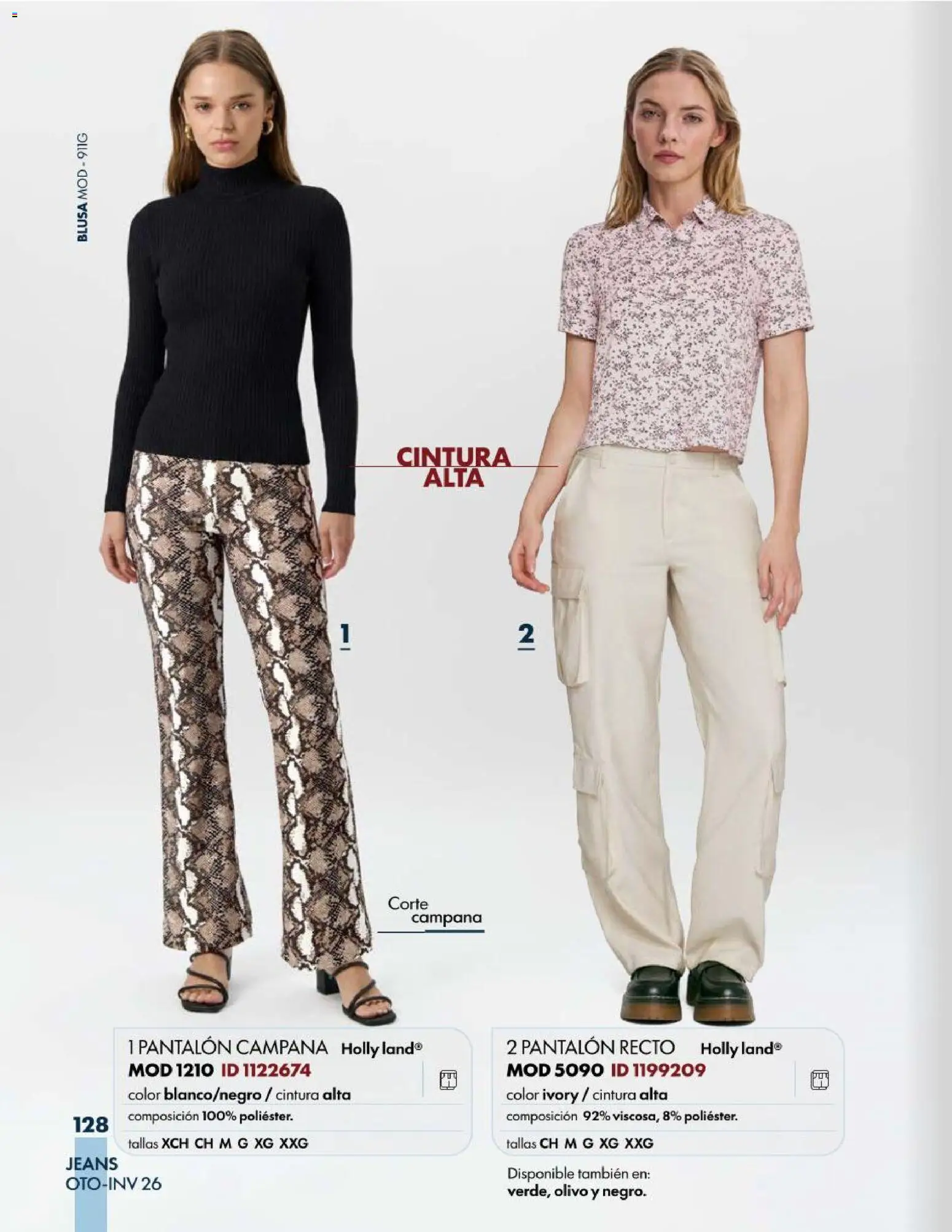 Nuevas ofertas de Price Shoes válidas en toda la República Mexicana desde el 03/08/2026. ¡Encuentra las mejores ofertas en Price Shoes catálogo Jeans! | Página: 128 | Productos: Blusa, Campana