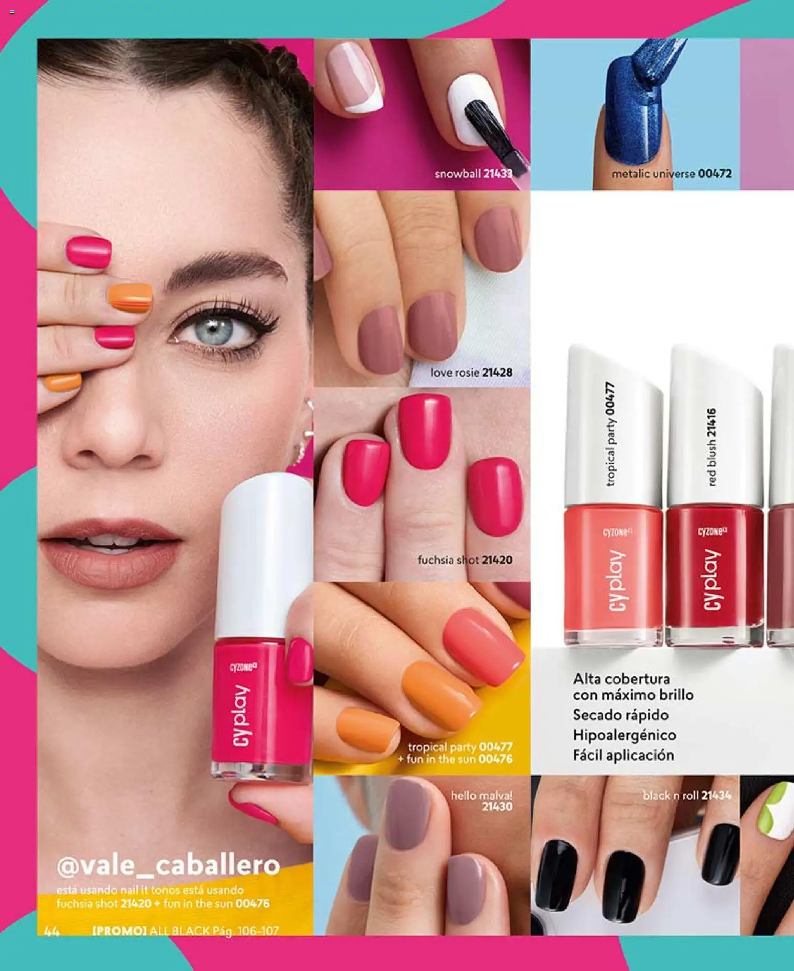 Catálogo CyZone Campaña 6 │ válido desde el 31.03.2026 | Página: 44 | Productos: Brillo