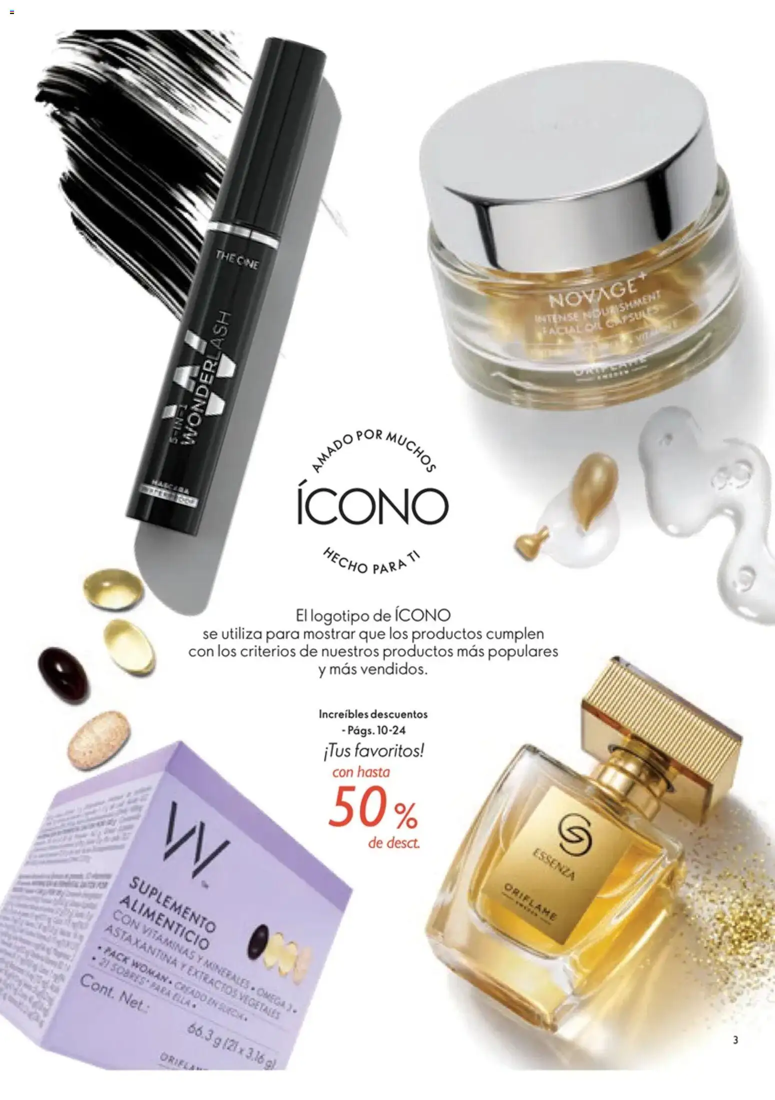 Nuevas ofertas de Oriflame válidas en toda la República Mexicana desde el 12/09/2026. ¡Encuentra las mejores ofertas en Oriflame campaña 13 2026! | Página: 3