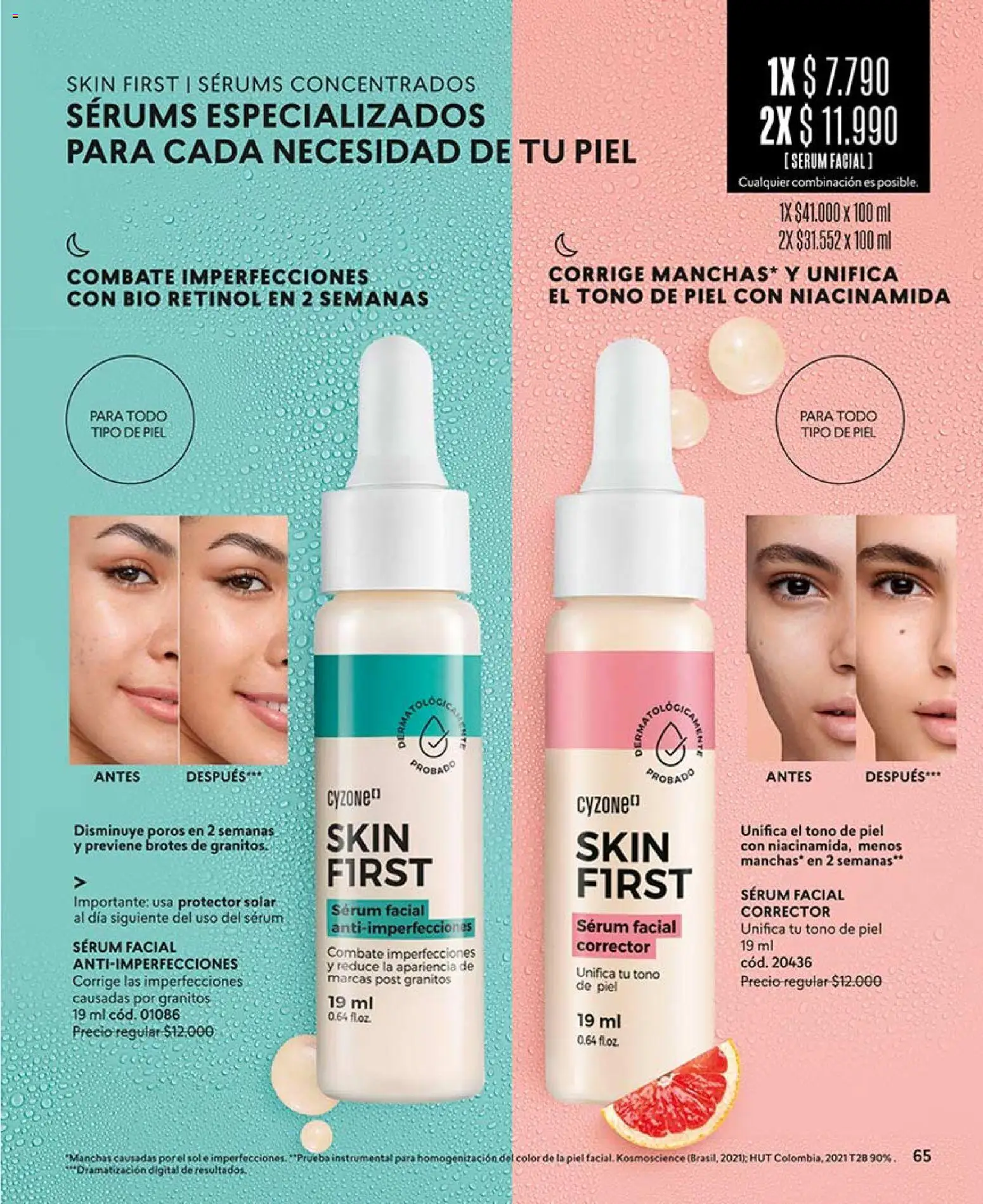 Catálogo CyZone Campaña 9 │ válido desde el 17.05.2026 | Página: 67 | Productos: Protector solar, Corrector, Serum