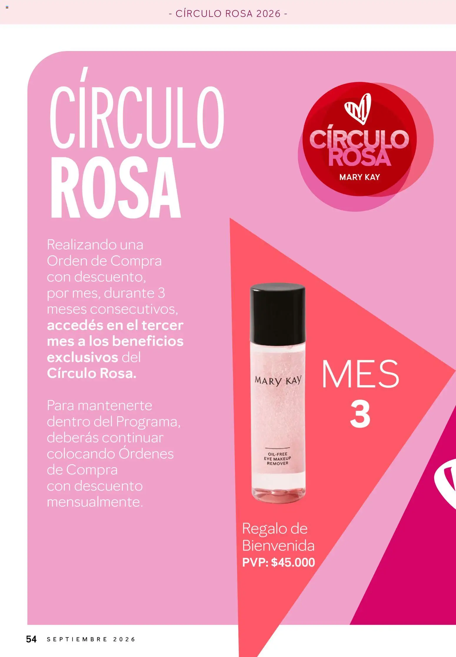 Mary Kay - Aplausos Septiembre 2026 │ válido desde el 01/09/2026 | Página: 54